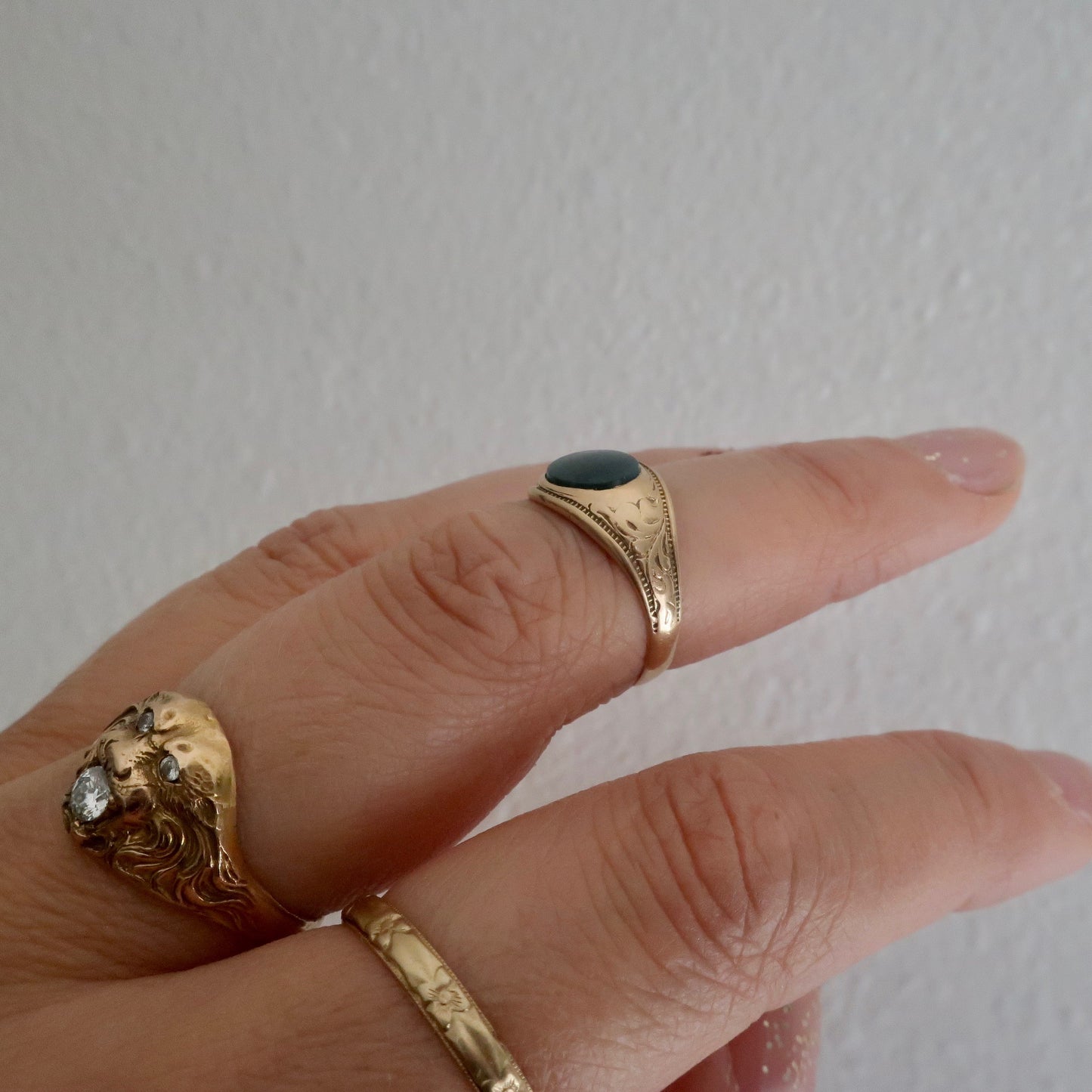 Vintage BloodStone Ring