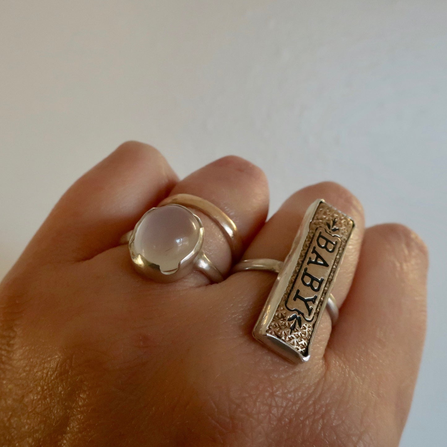 Antique Victorian Baby Pin Ring