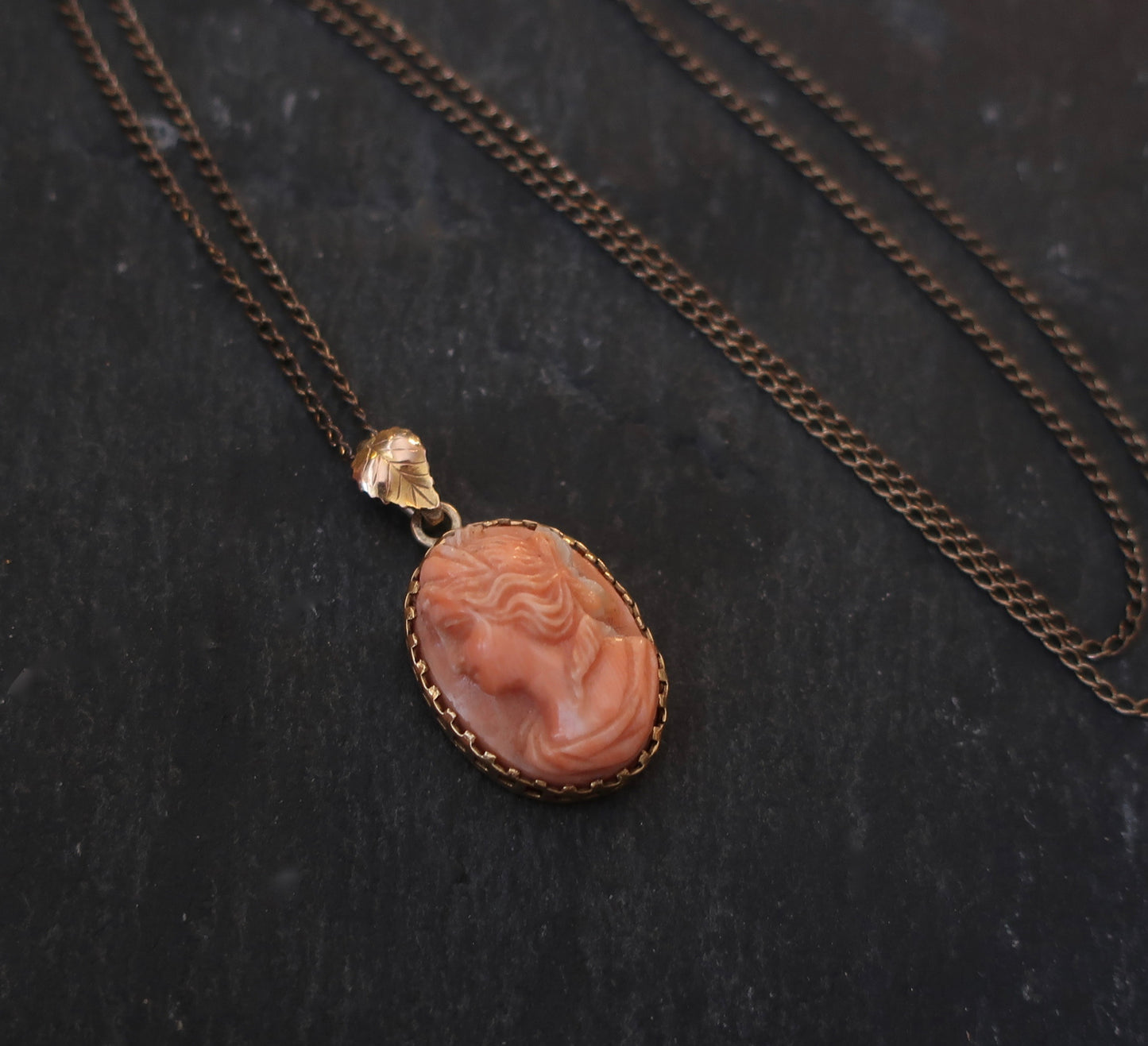Antique Victorian Cameo Pendant
