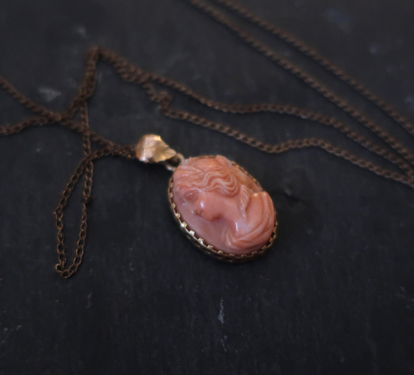 Antique Victorian Cameo Pendant