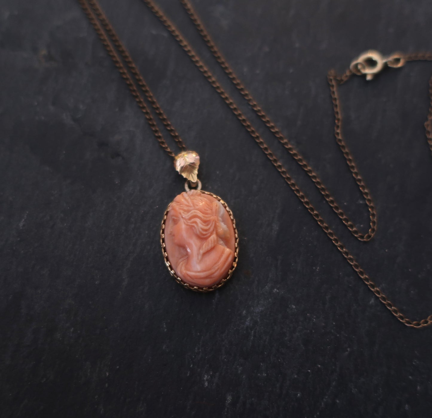 Antique Victorian Cameo Pendant