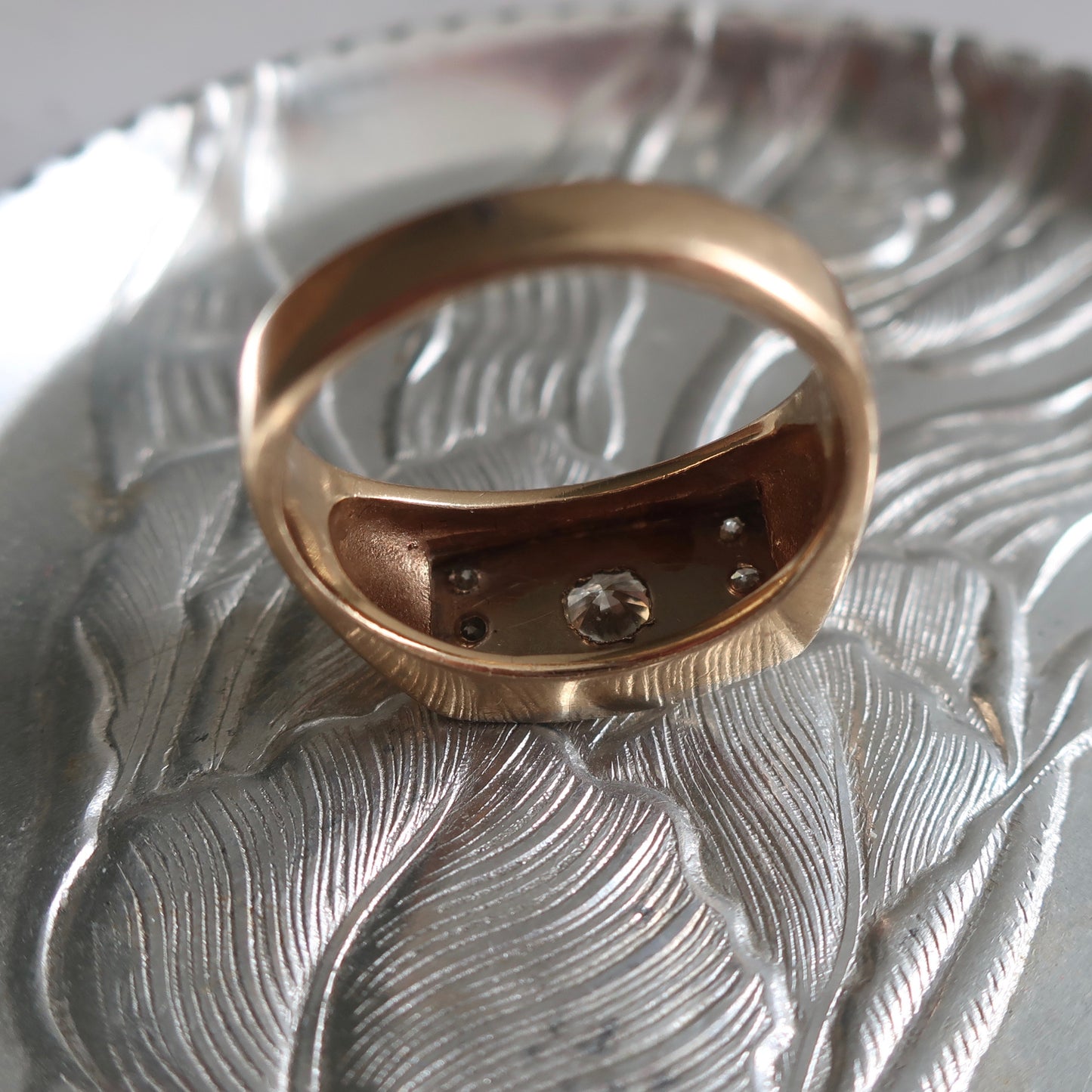 Vintage Chunky Diamond Ring