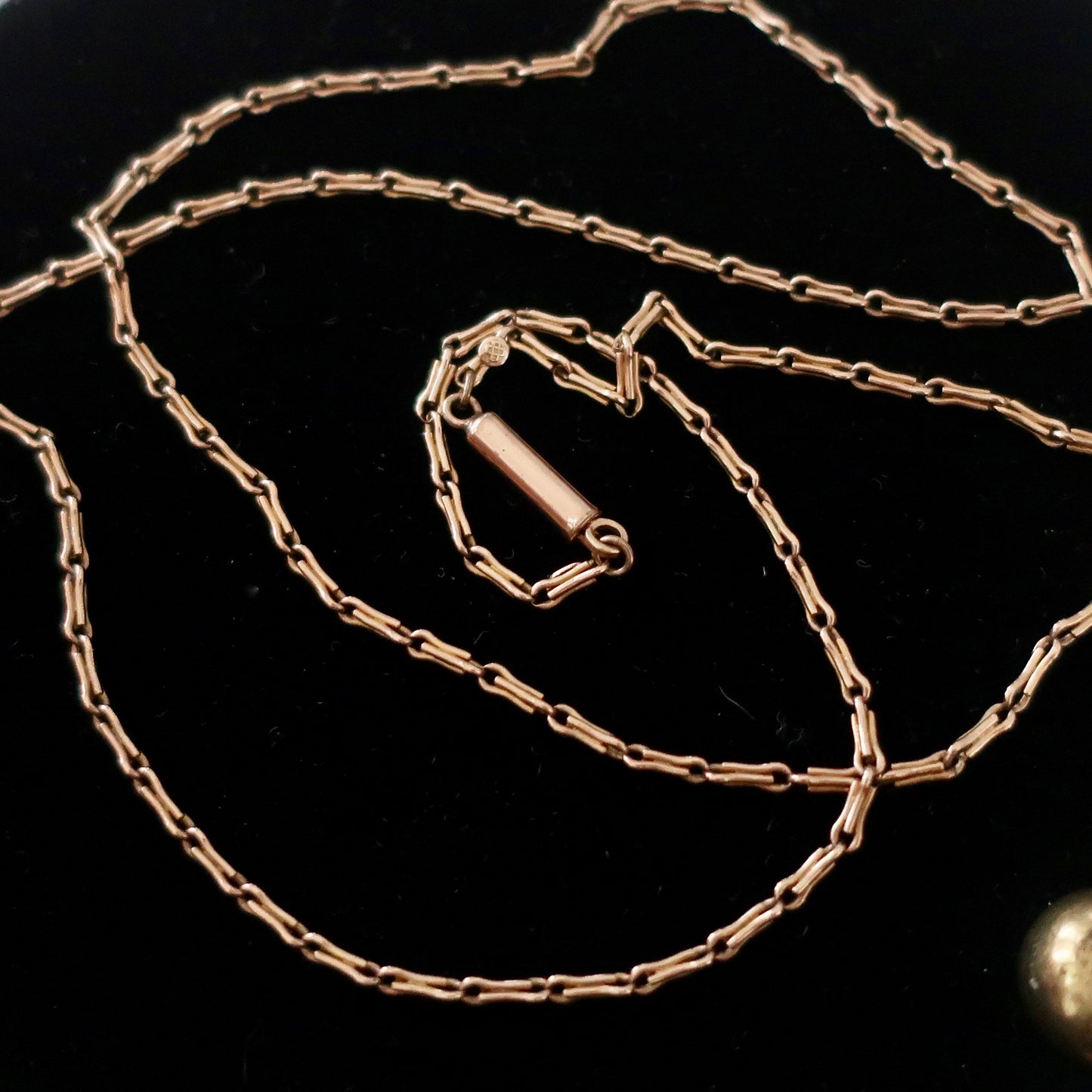 Antique Victorian Fancy Linked 9ct Chain