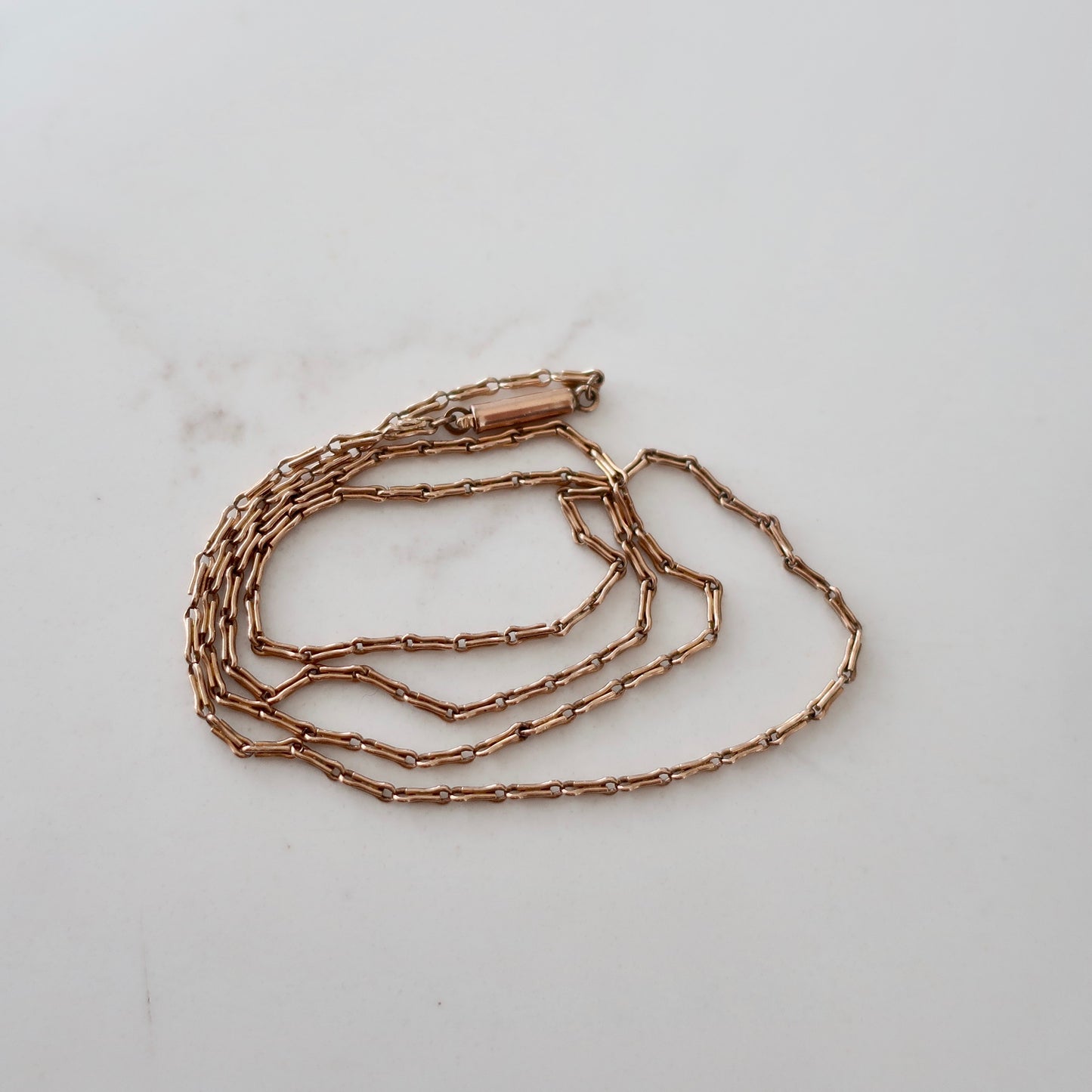 Antique Victorian Fancy Linked 9ct Chain