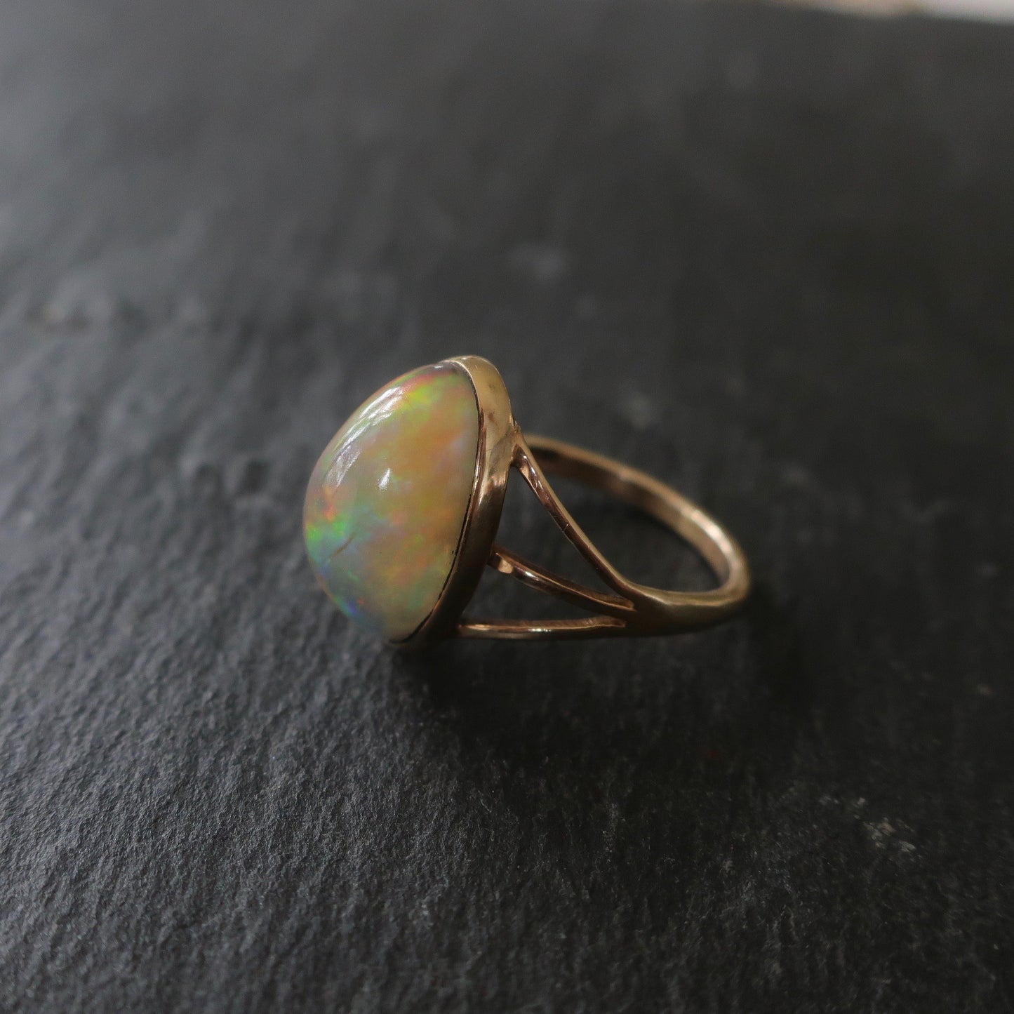 Vintage Jelly Opal Ring