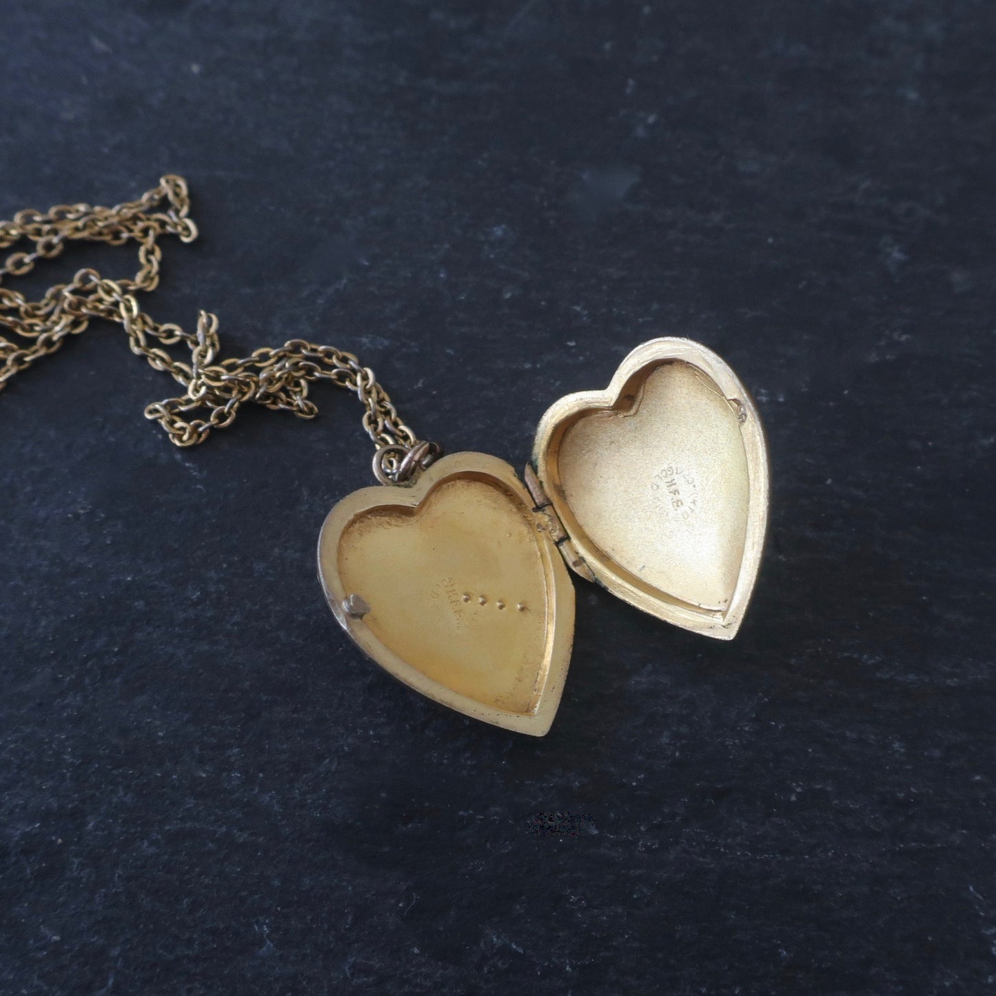 Vintage Gold Filled Heart Locket