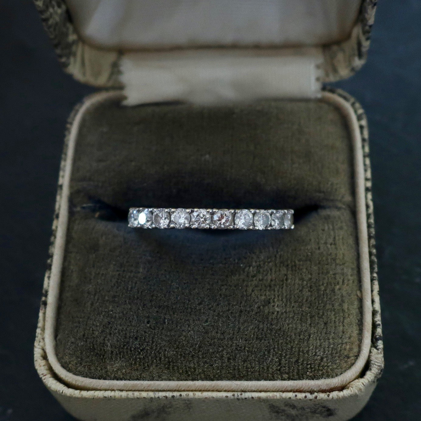 Classic Diamond Band in 14kt gold