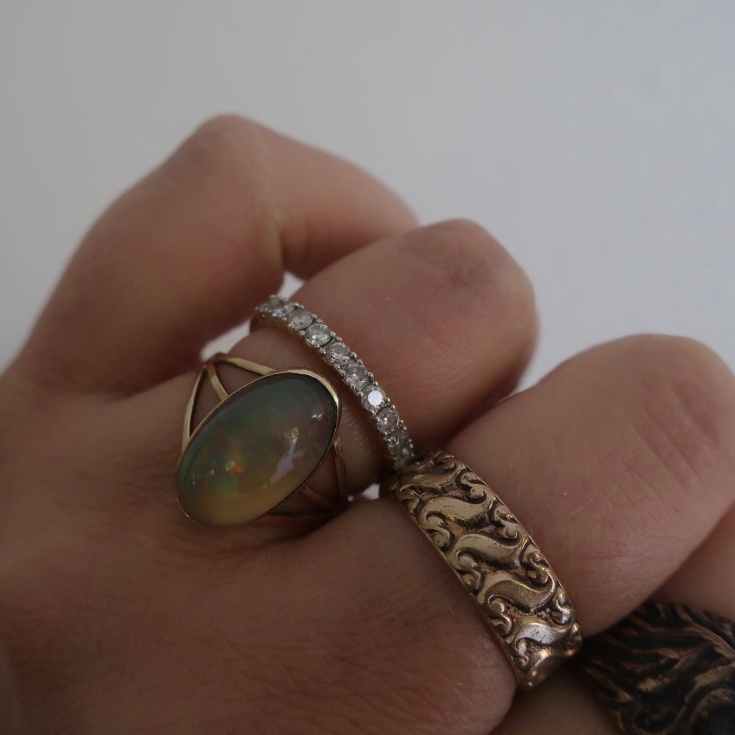 Classic Diamond Band in 14kt gold