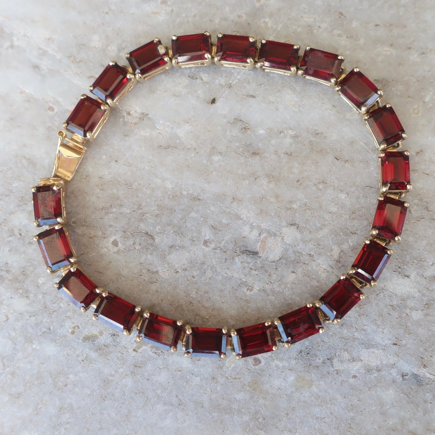 Vintage Garnet Bracelet
