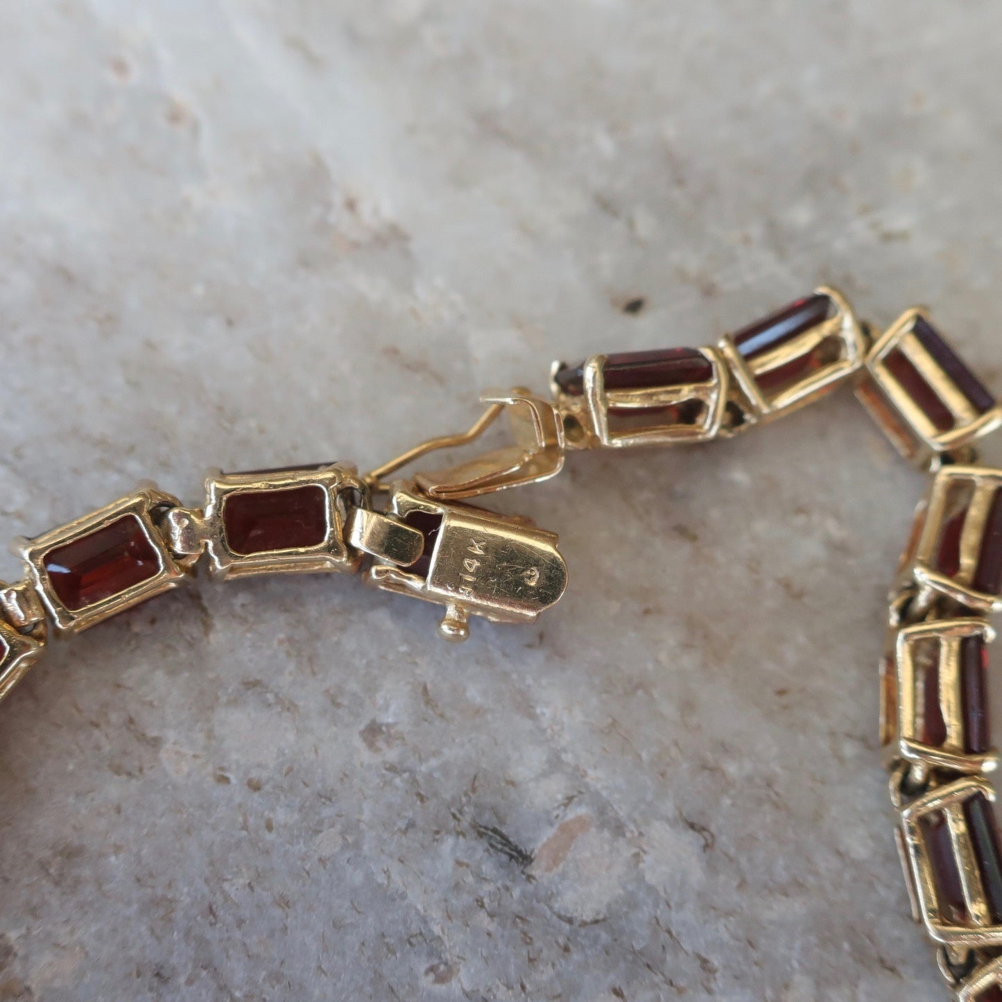 Vintage Garnet Bracelet