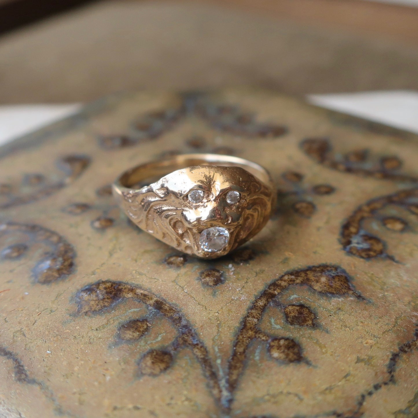 Edwardian Tiger Ring