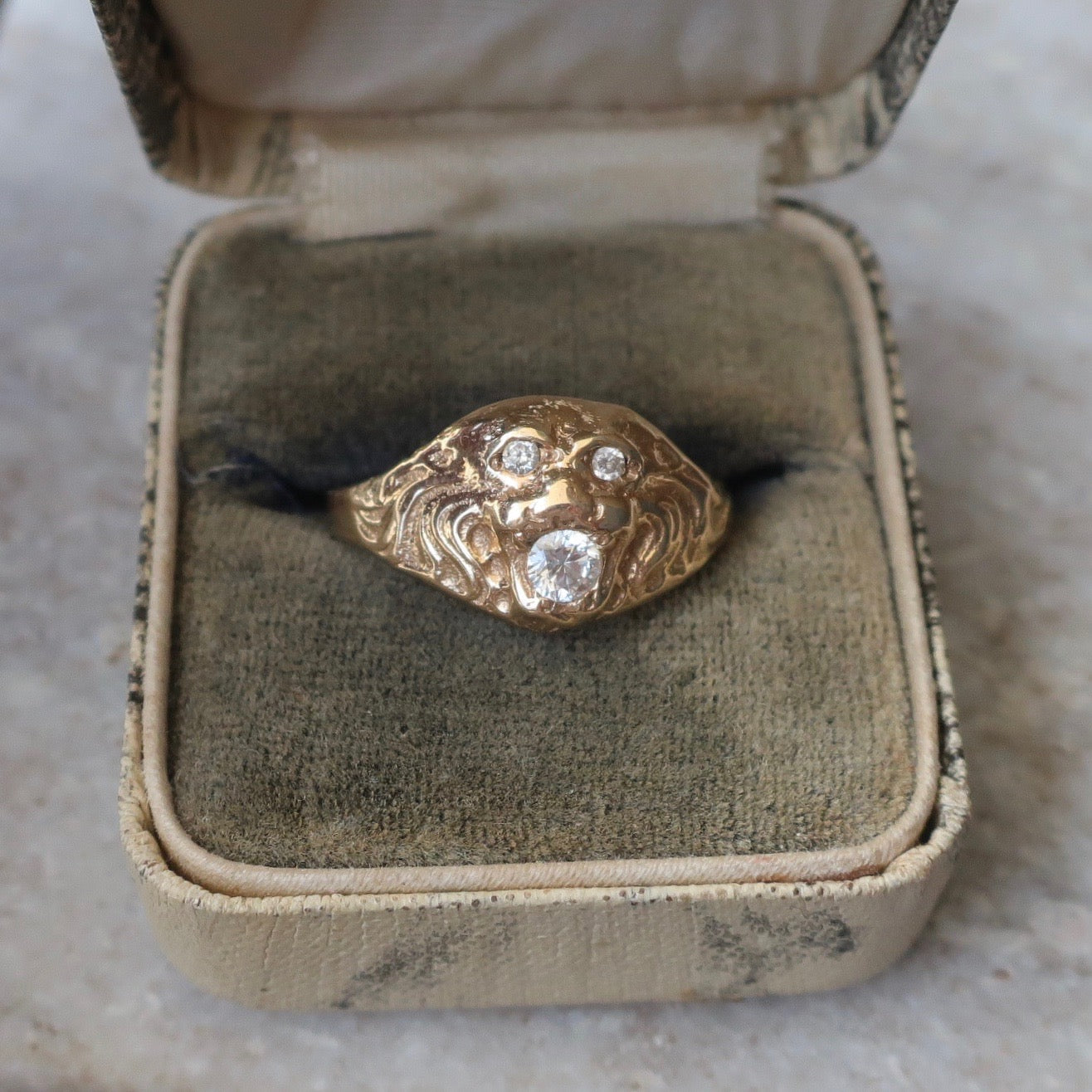 Edwardian Tiger Ring