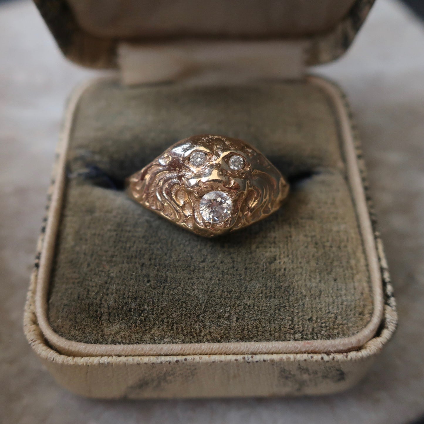 Edwardian Tiger Ring