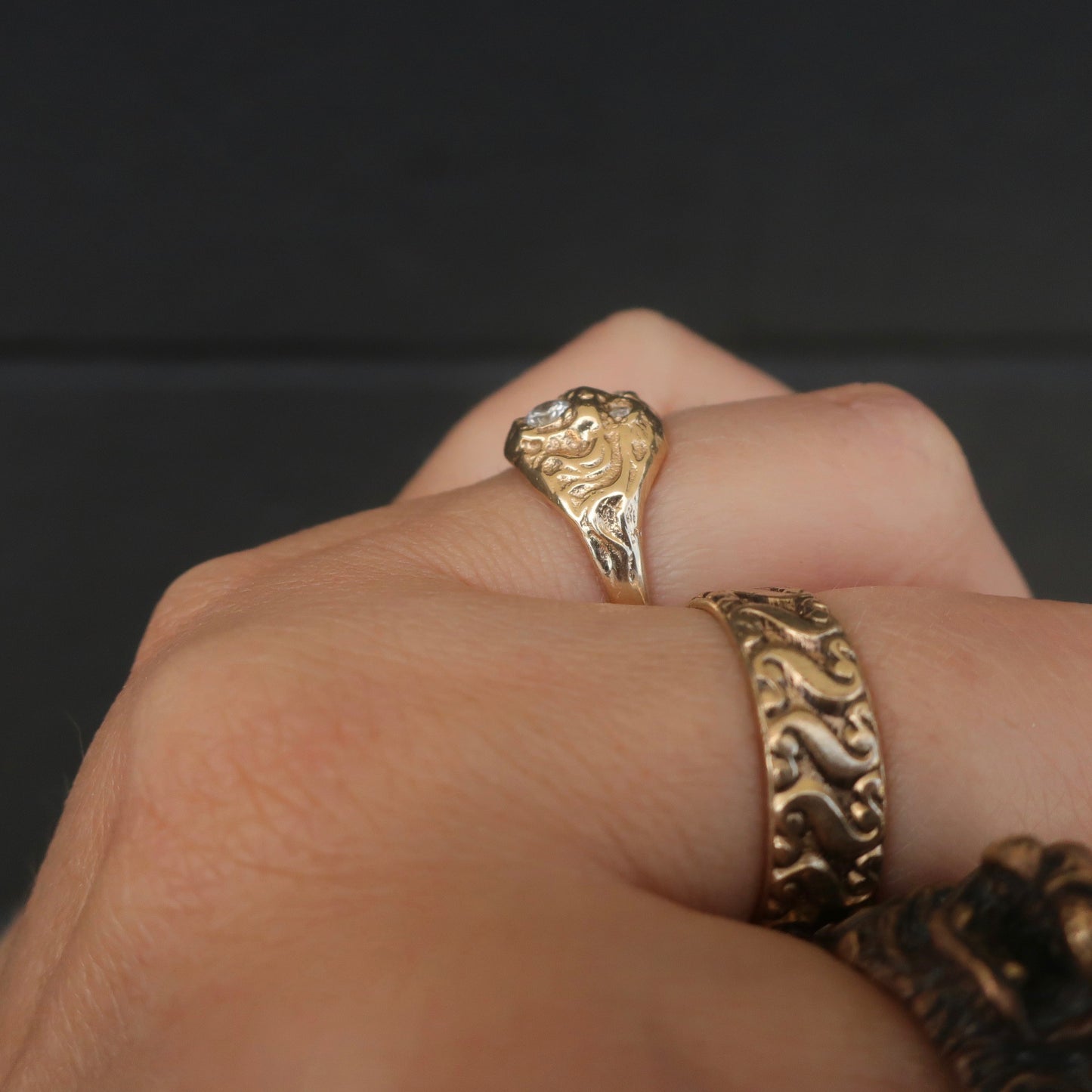 Edwardian Tiger Ring