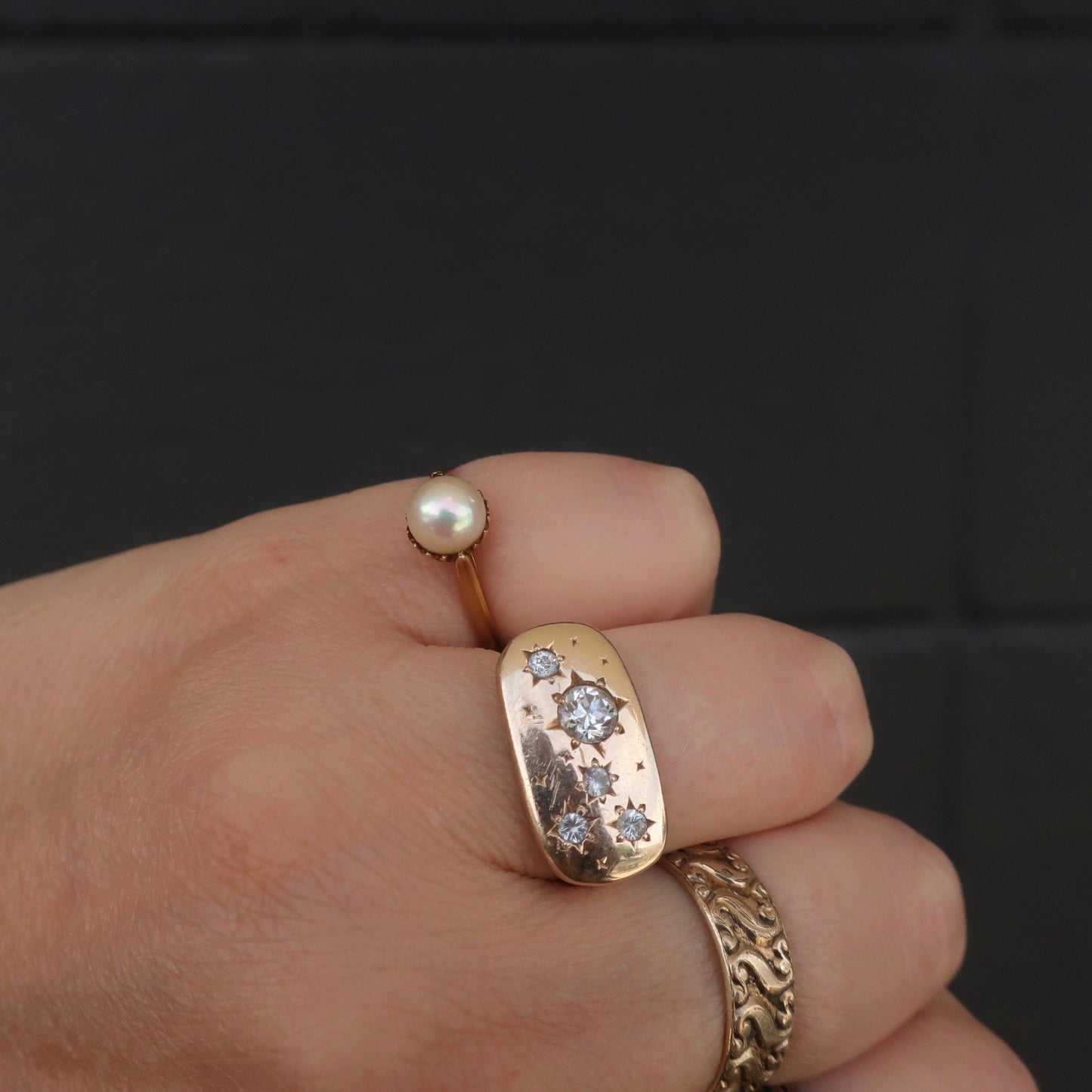 Vintage Pearl Ring