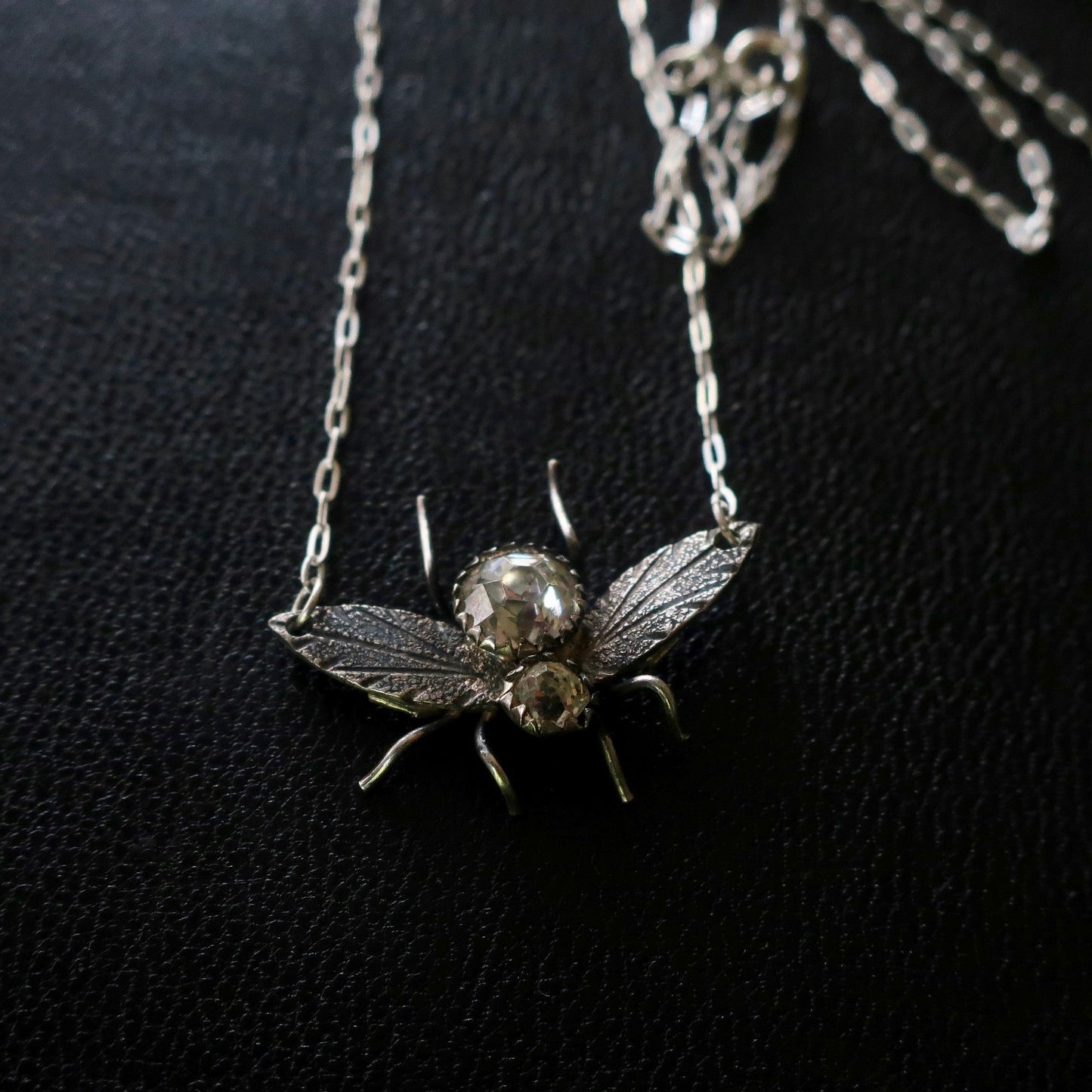 Antique Edwardian Fly Conversion Necklace
