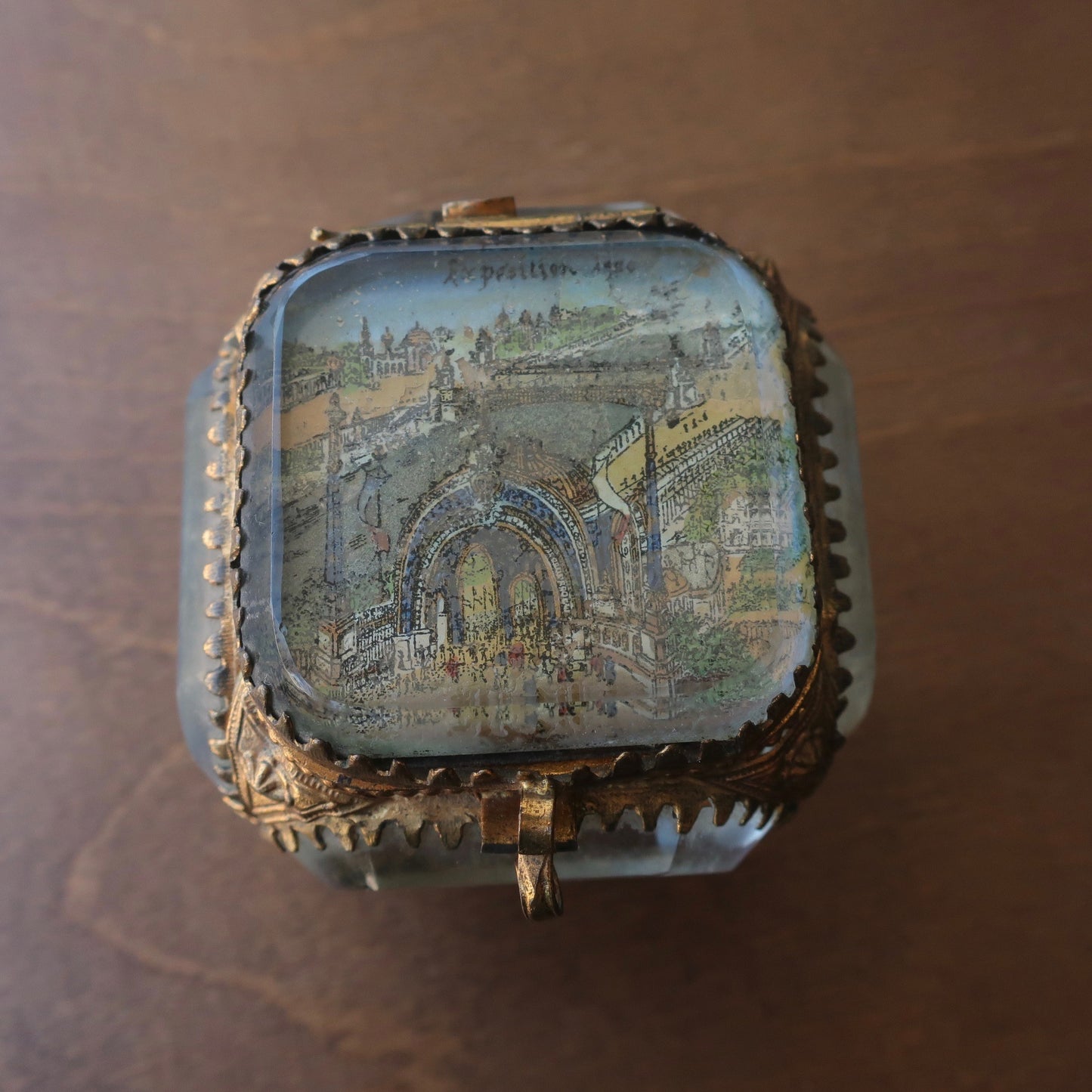 Antique World's Fair Exposition Jewelry Box