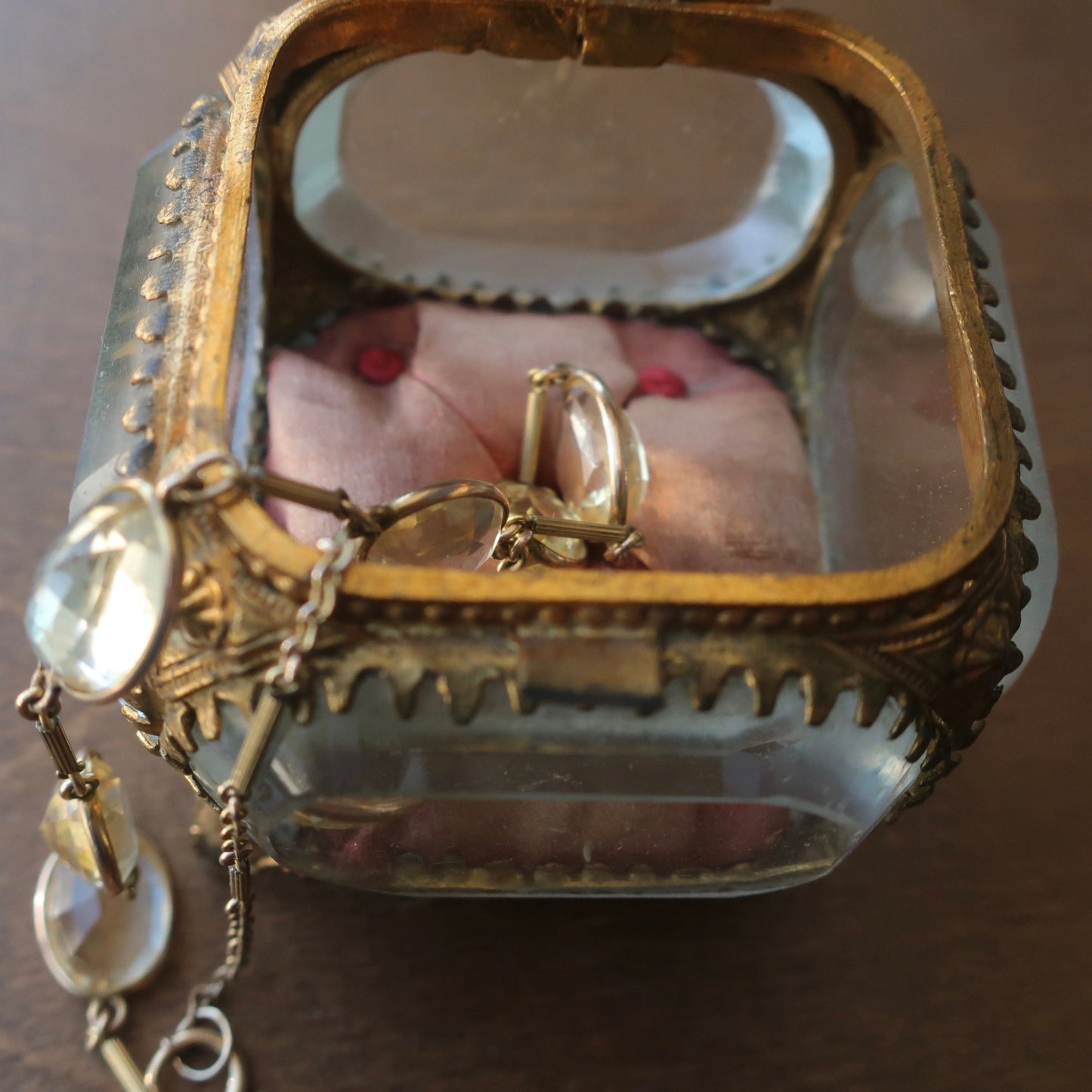 Antique World's Fair Exposition Jewelry Box