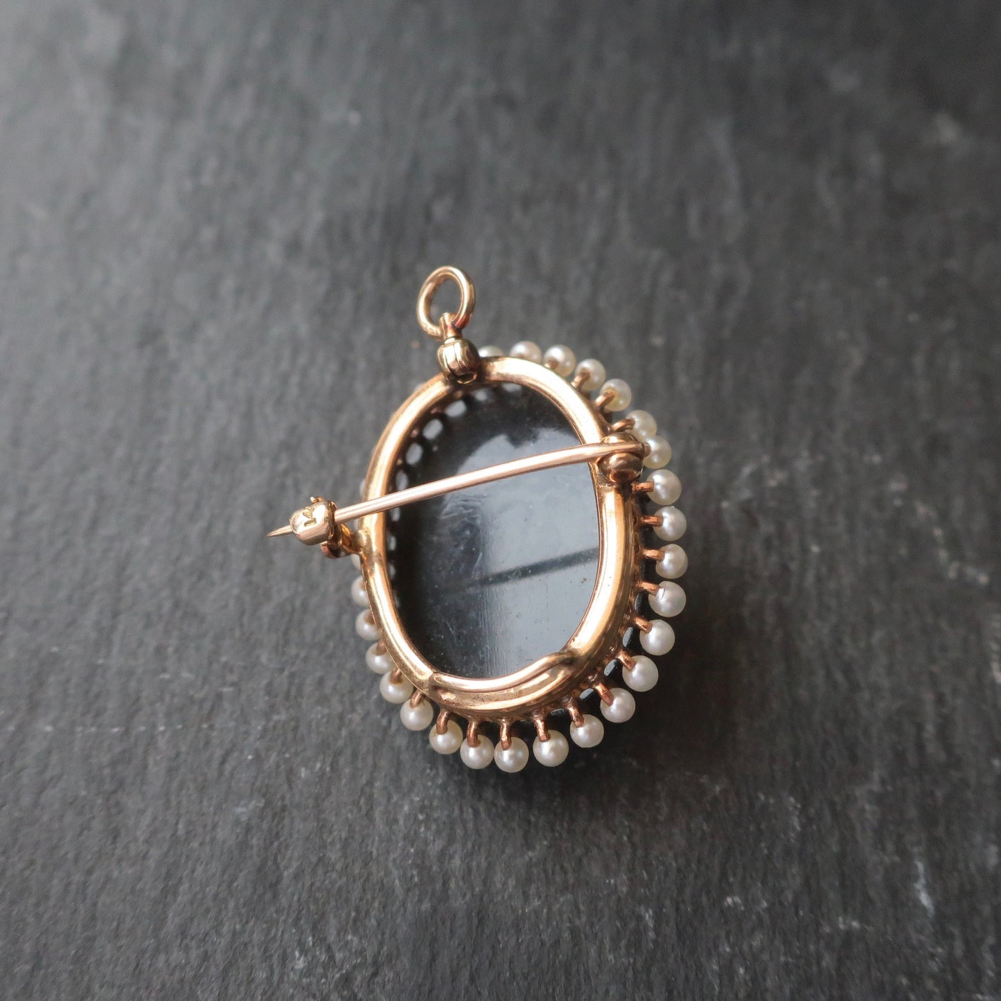 Antique Victorian Cameo Pendant