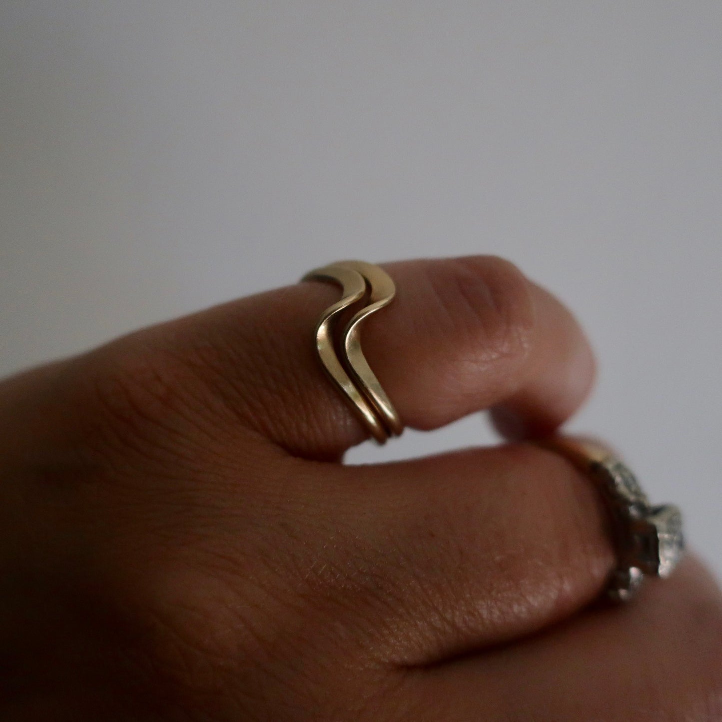 Vintage 14kt Free Form Band