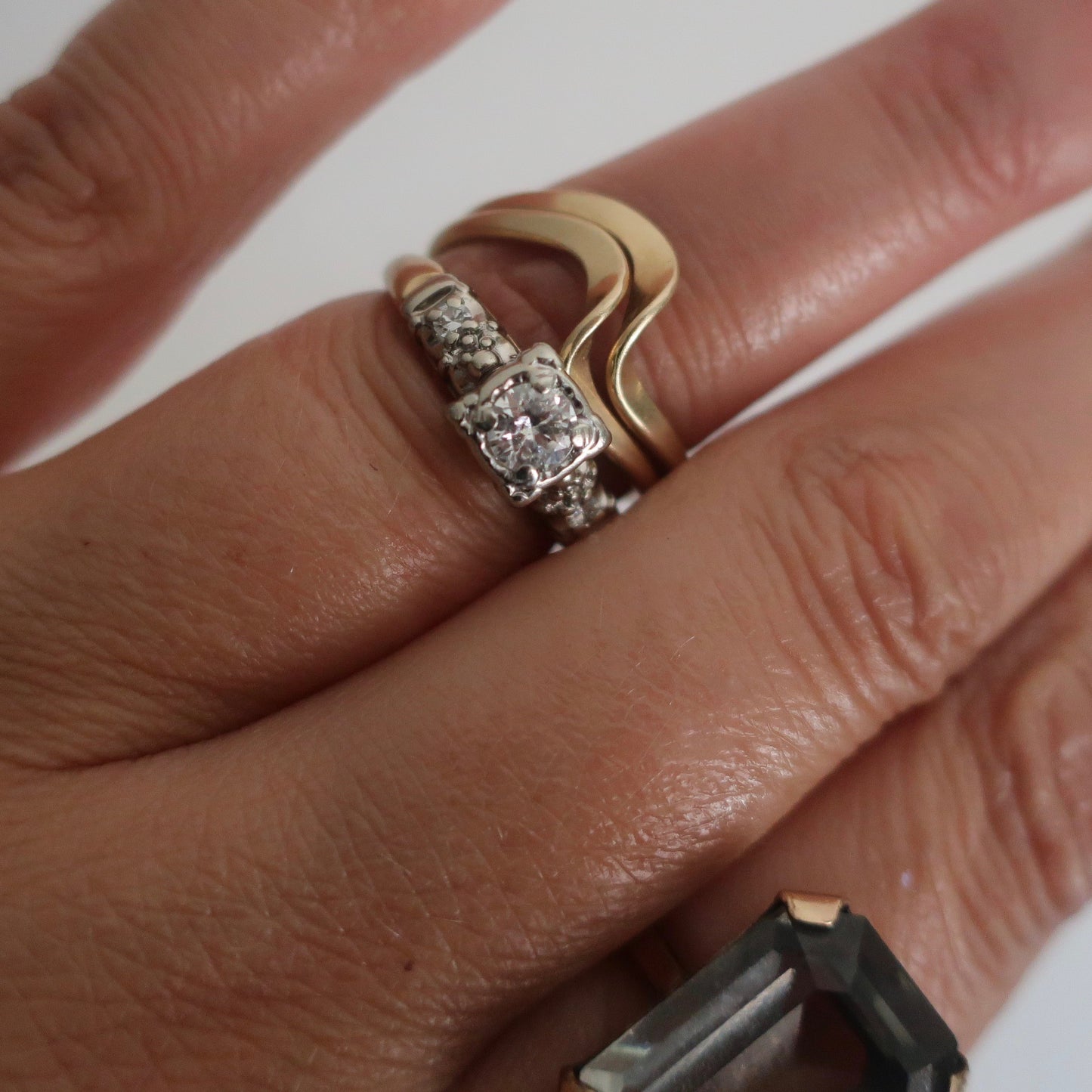 Vintage Diamond Engagement Ring