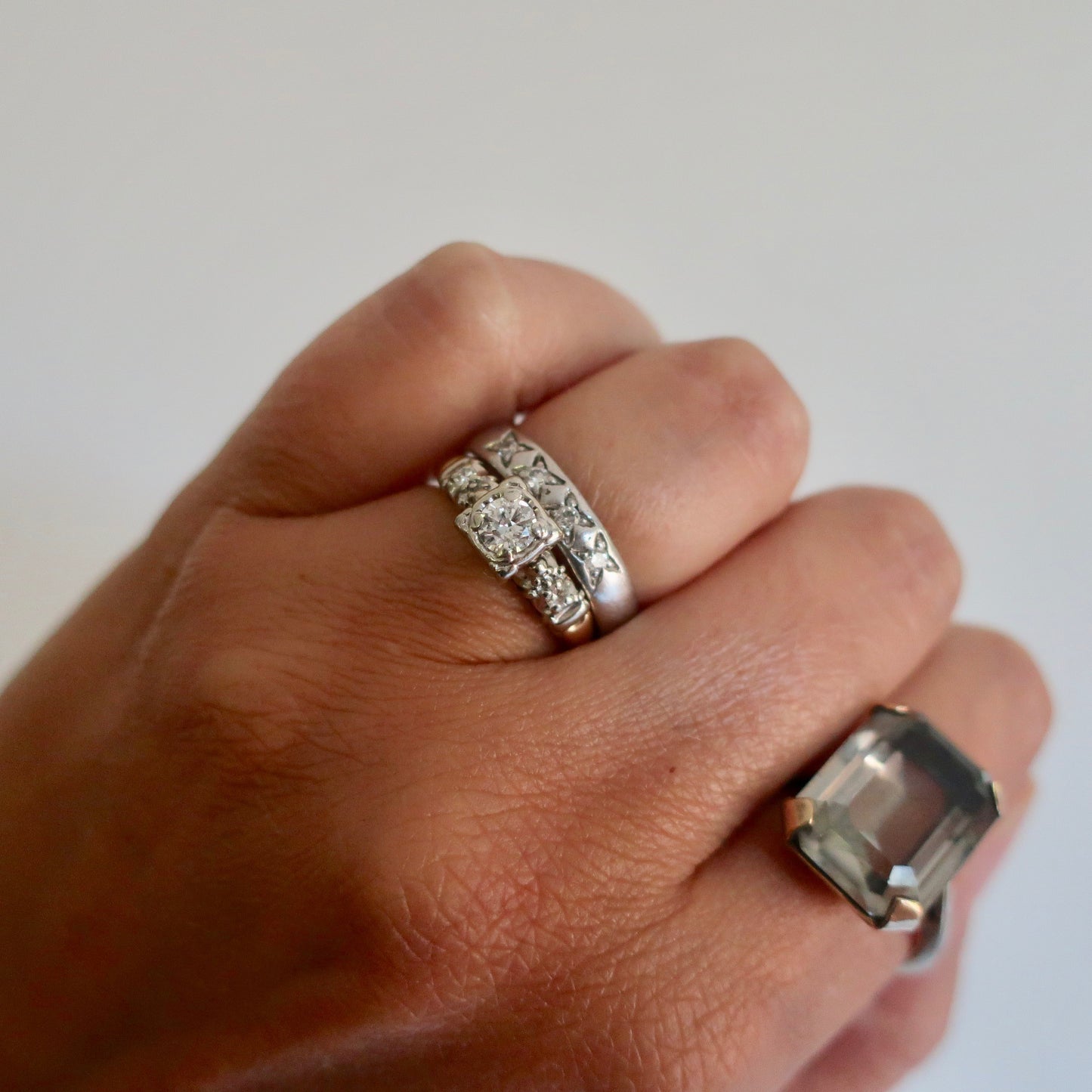 Vintage Diamond Engagement Ring
