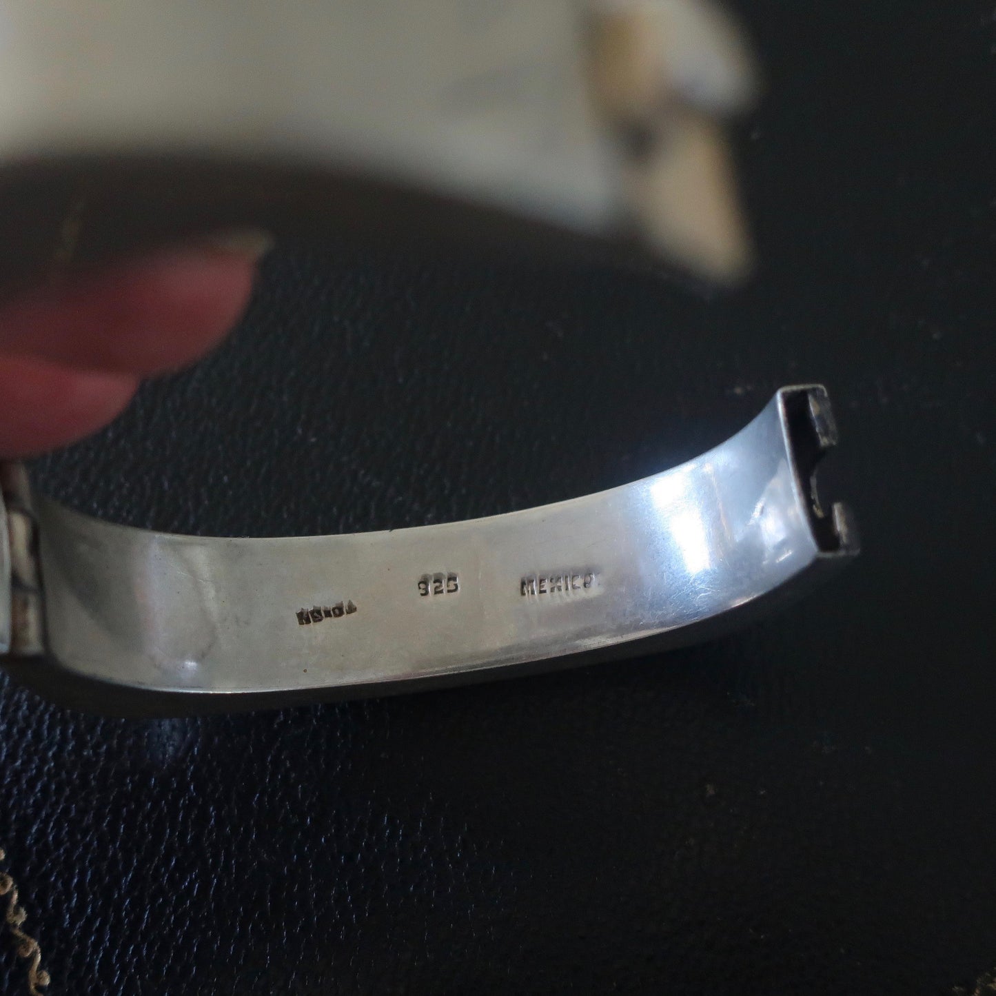 Vintage Modernist Sterling Bracelet