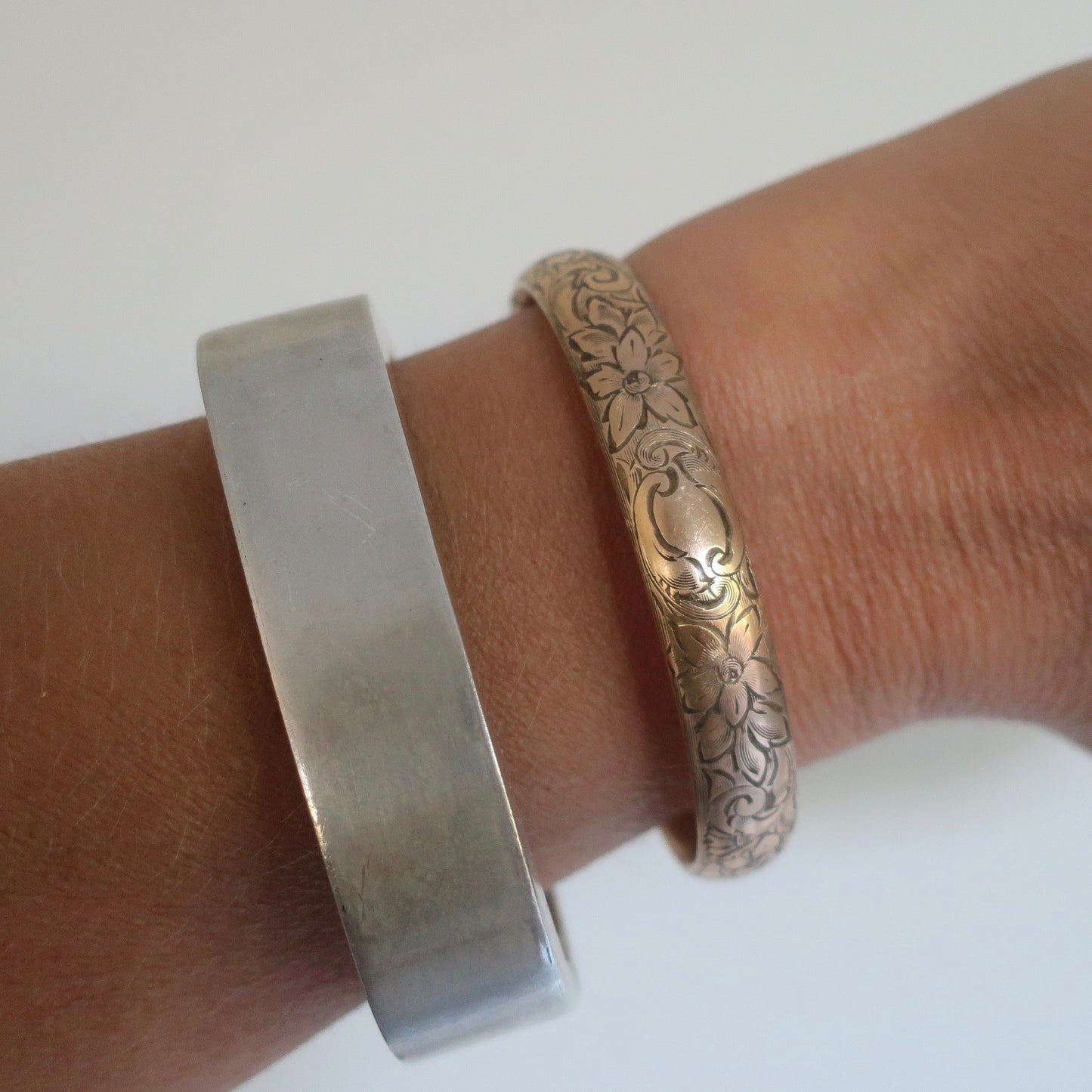 Vintage Modernist Sterling Bracelet