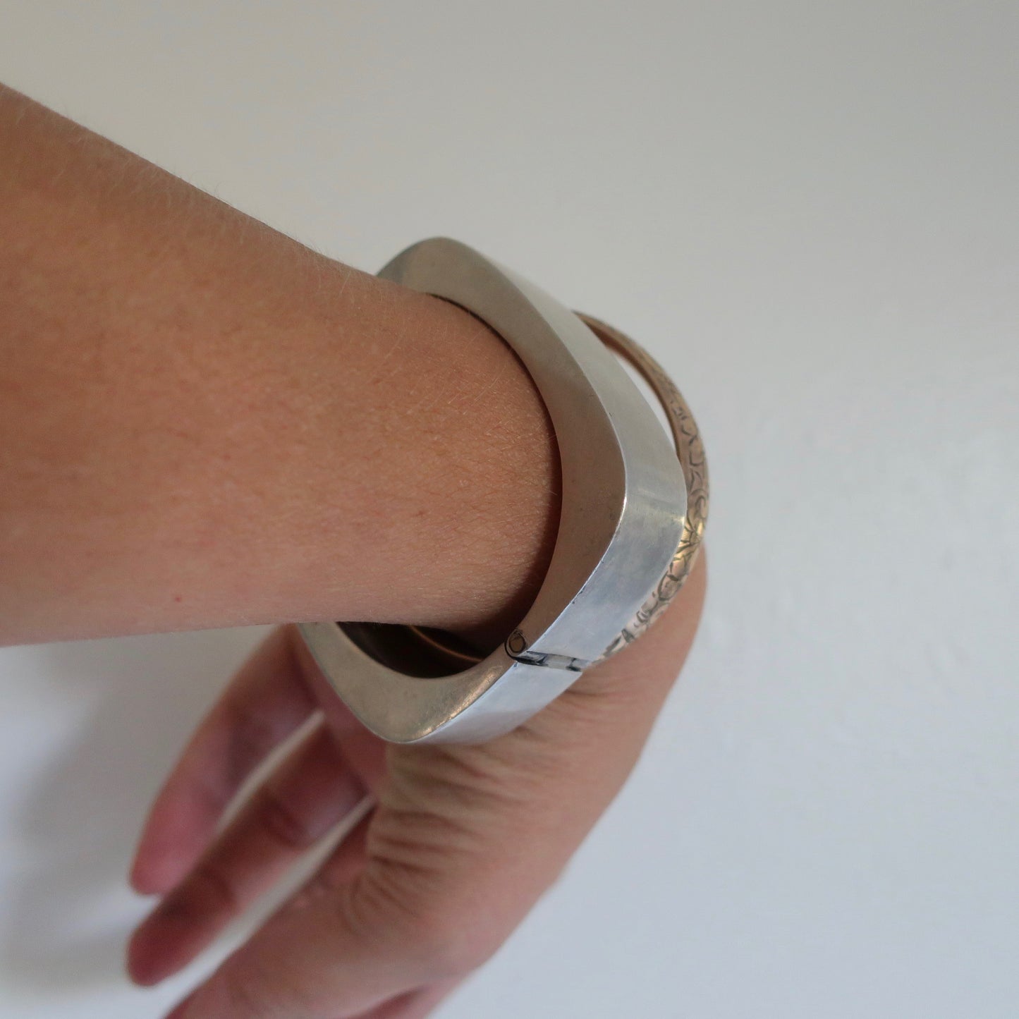 Vintage Modernist Sterling Bracelet