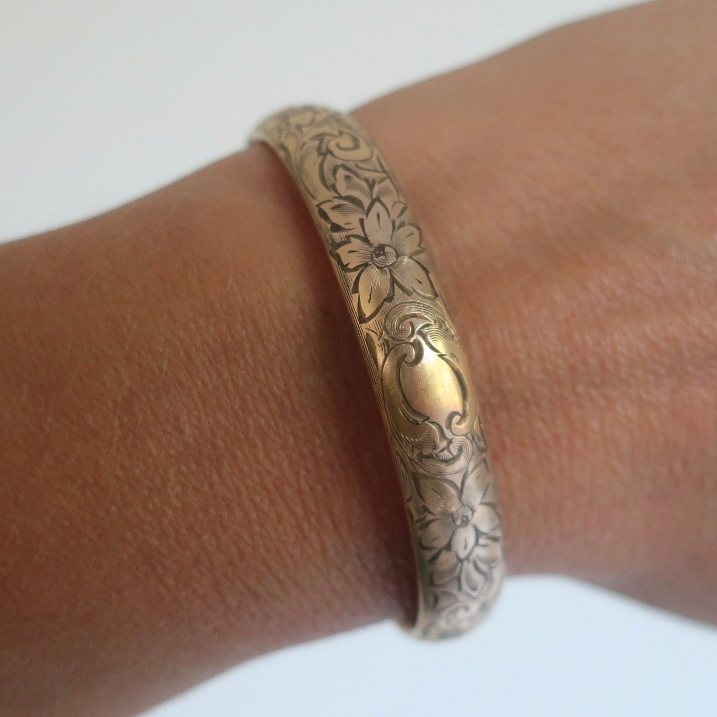Antique Victorian Engraved Bracelet