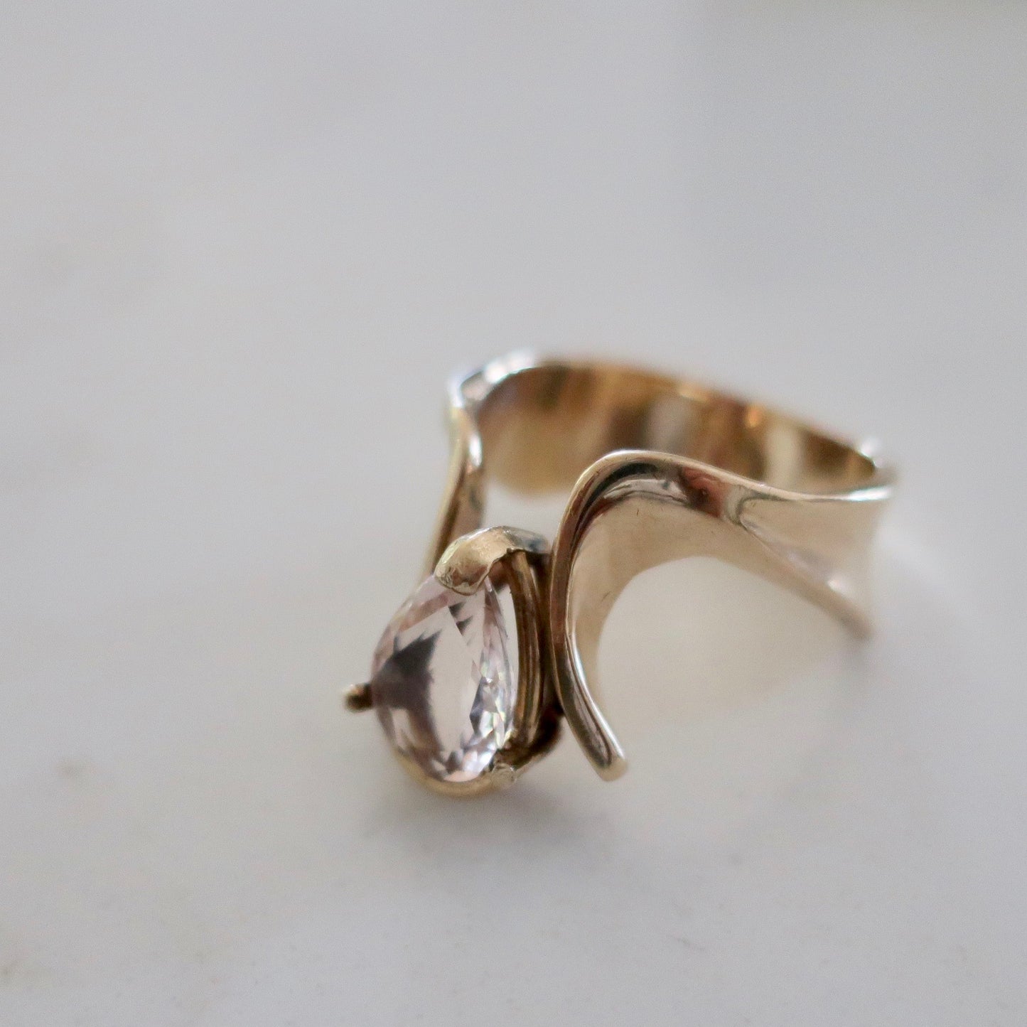 Vintage Modern Abstract Ring