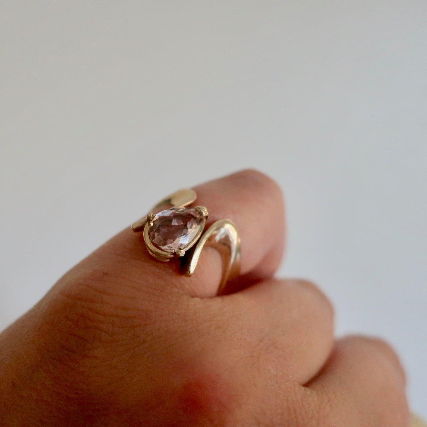 Vintage Modern Abstract Ring