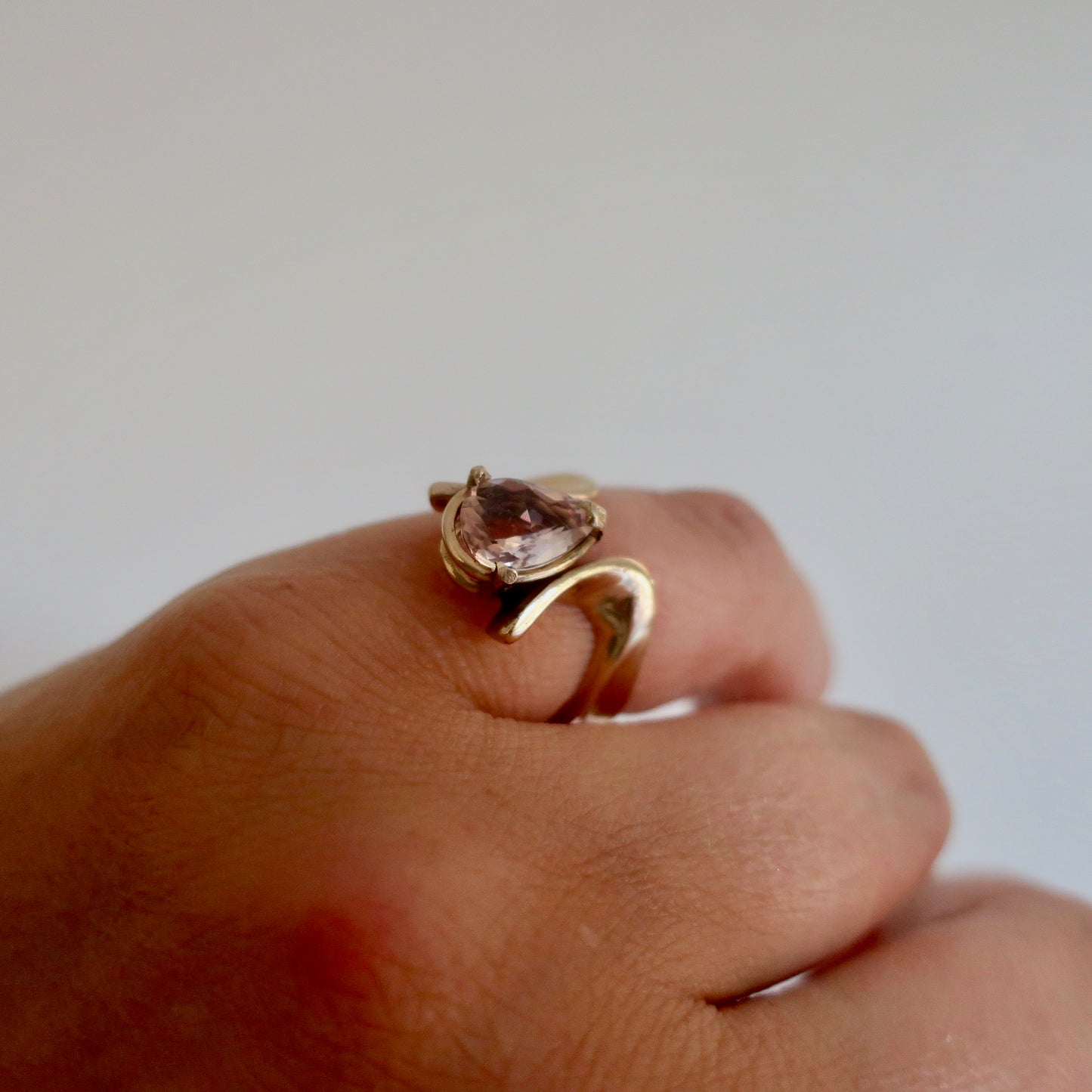 Vintage Modern Abstract Ring