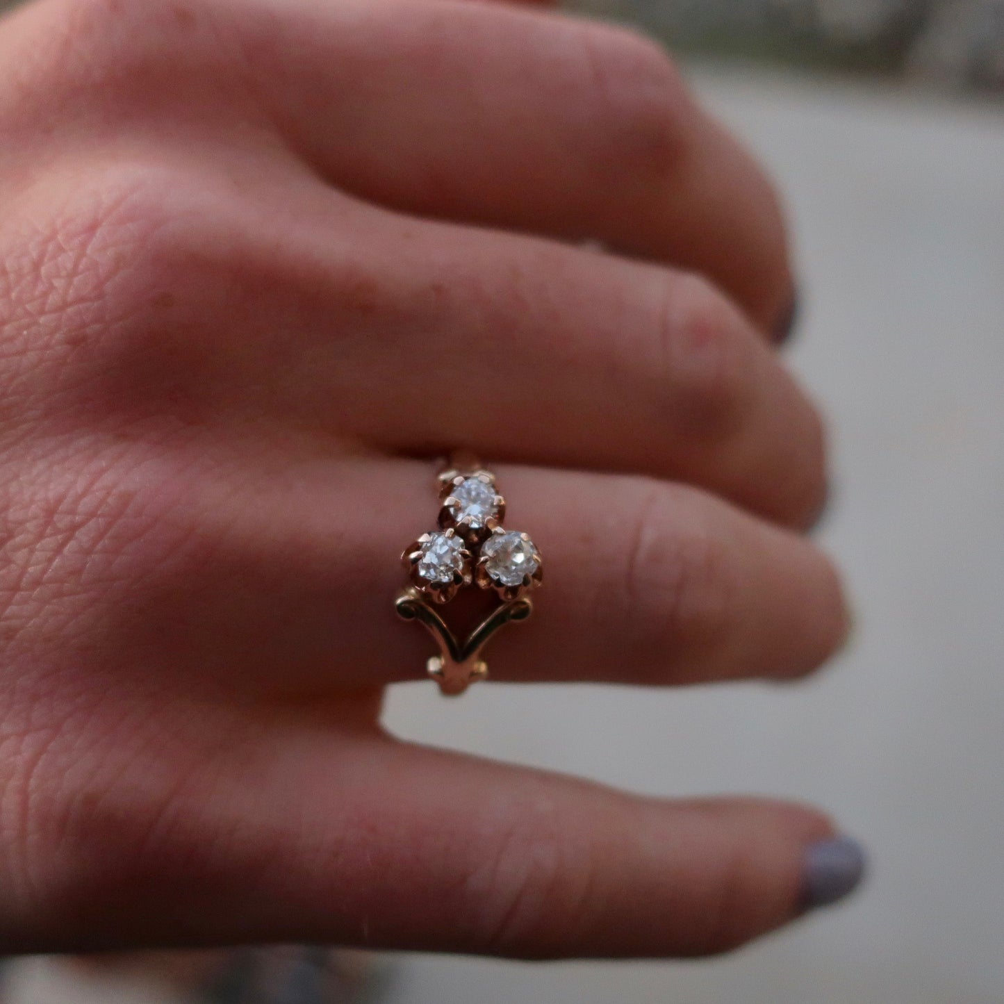 Antique Victorian Diamond Ring