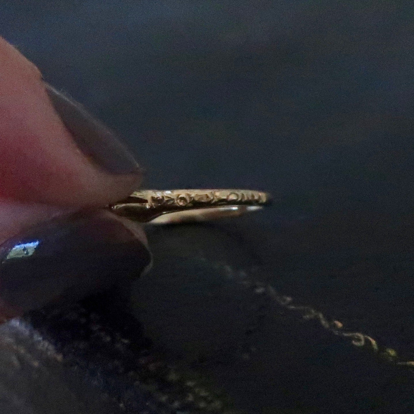 Vintage 1930's Petite Diamond Ring