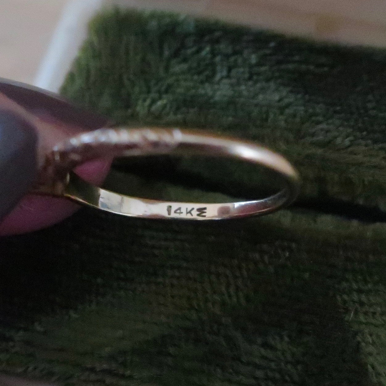 Vintage 1930's Petite Diamond Ring