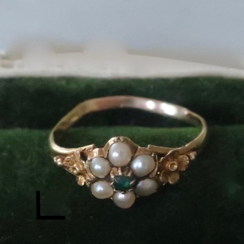 Antique Georgian Flower Ring