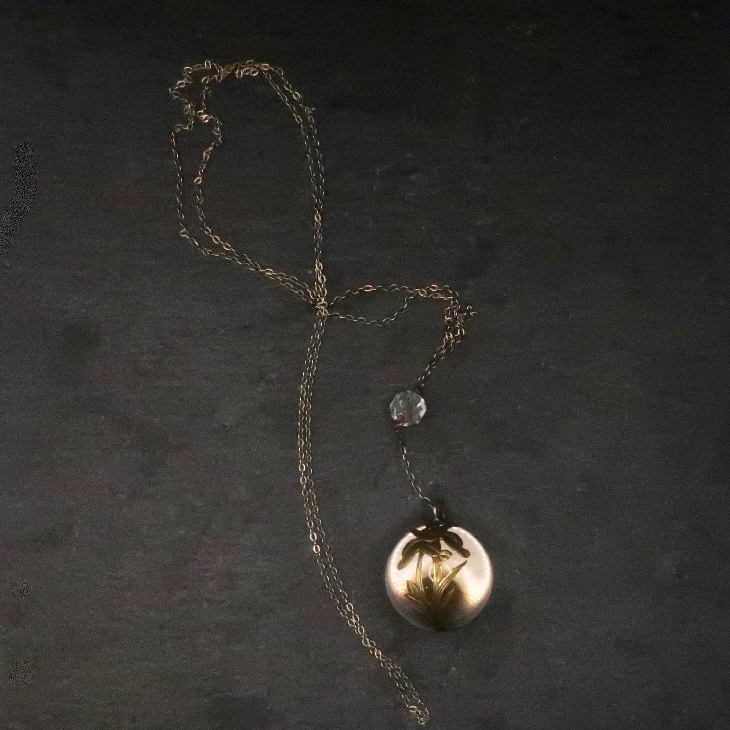 Vintage Pool of Light Necklace