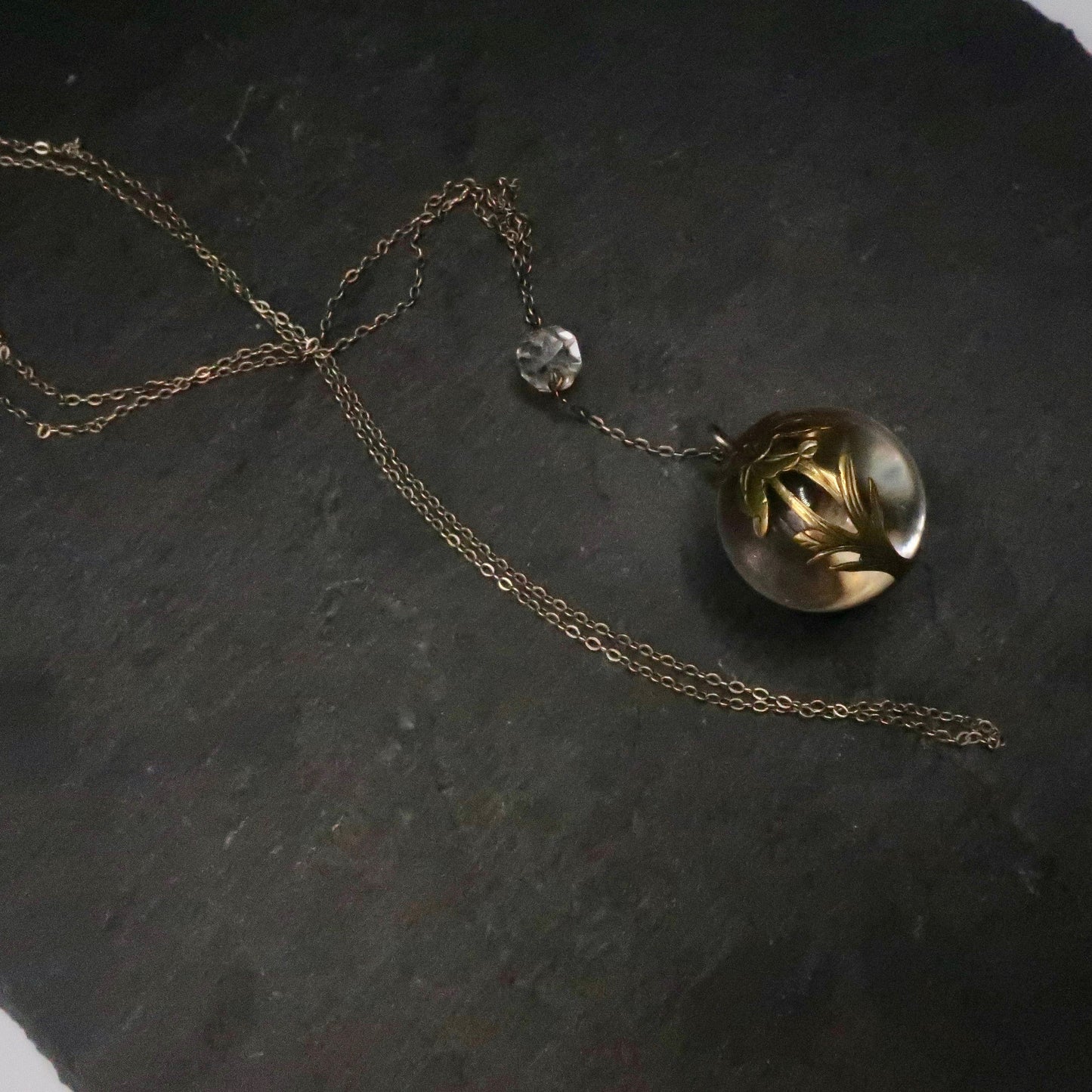 Vintage Pool of Light Necklace