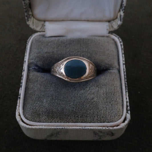 Vintage BloodStone Ring