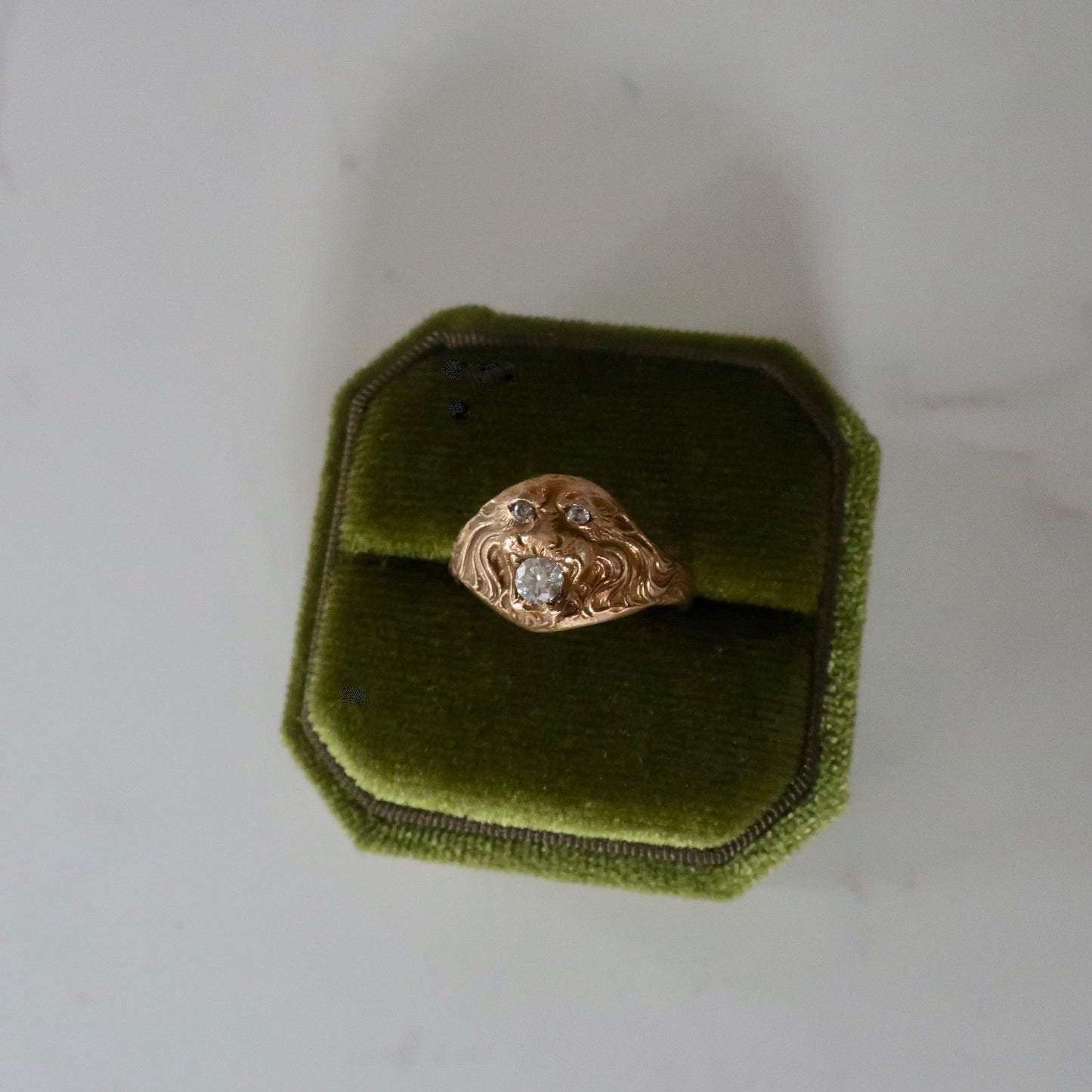 Antique Edwardian Tiger Ring