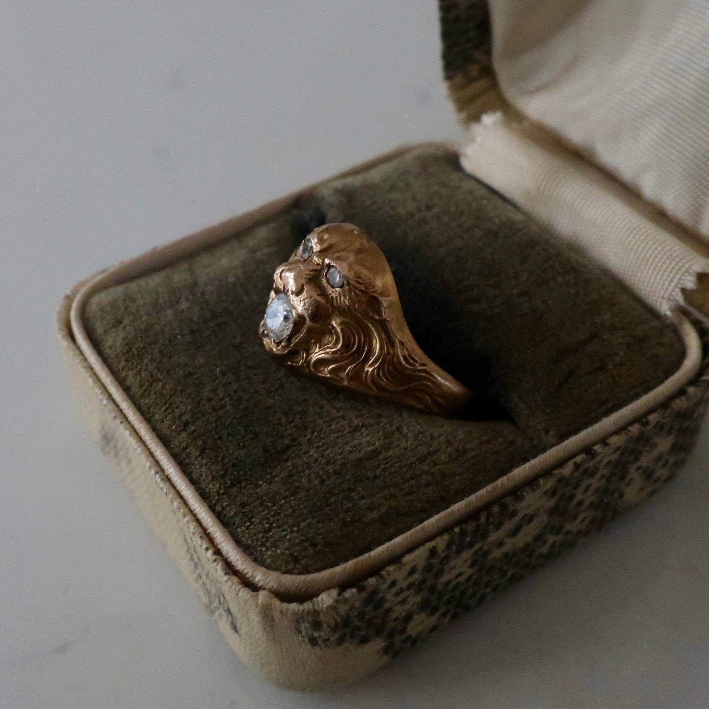 Antique Edwardian Tiger Ring