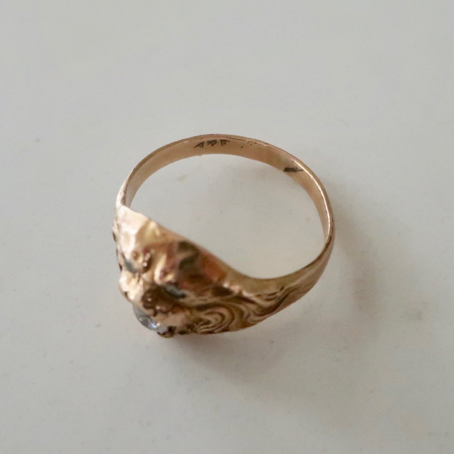 Antique Edwardian Tiger Ring