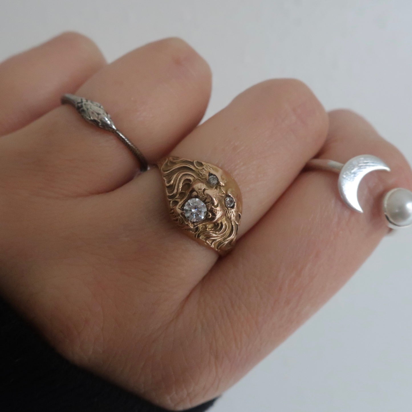 Antique Edwardian Tiger Ring