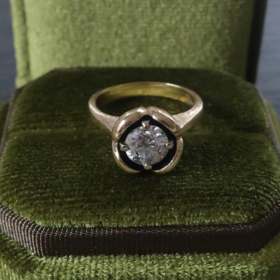 Old European Cut Diamond Ring