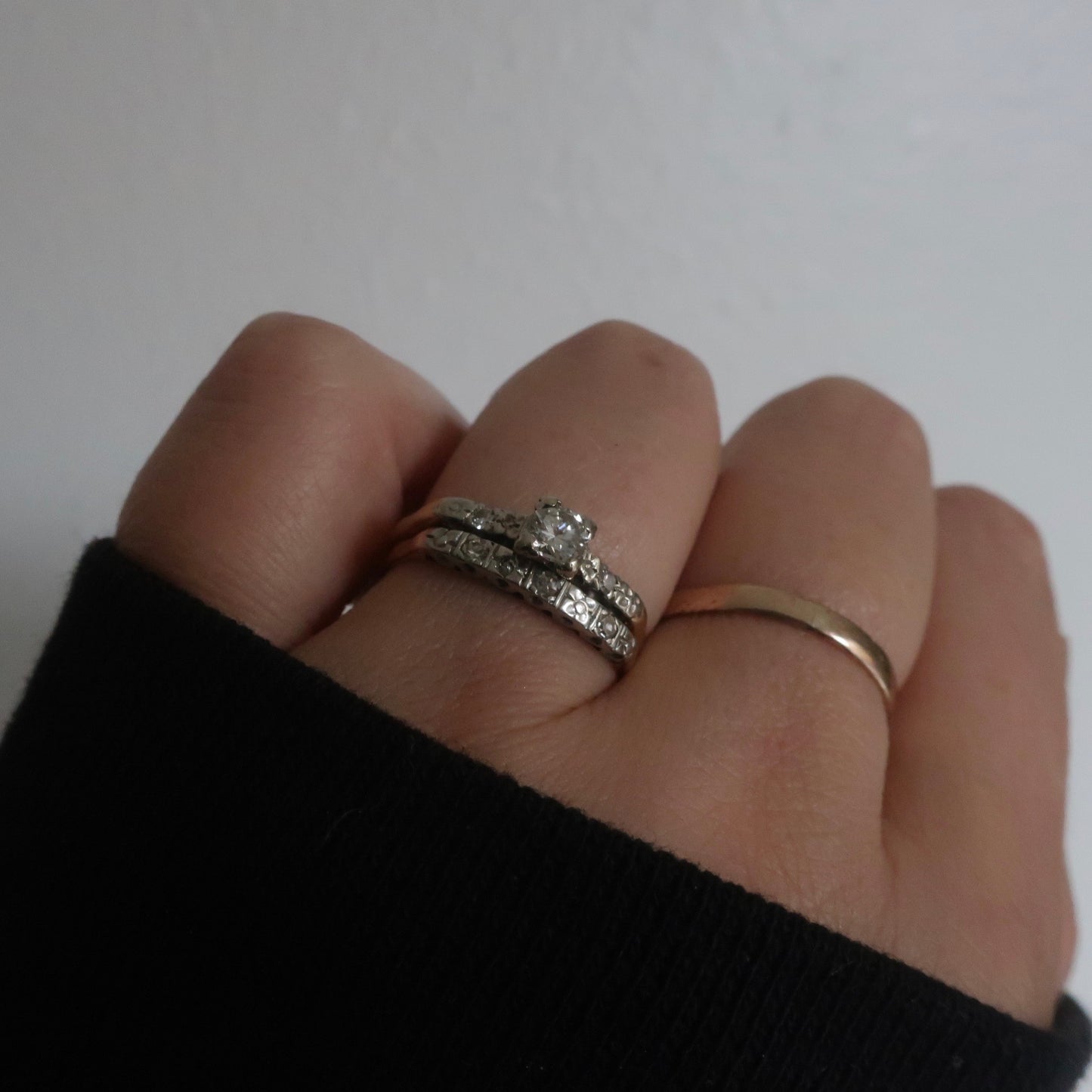 Vintage Classic Wedding  Ring