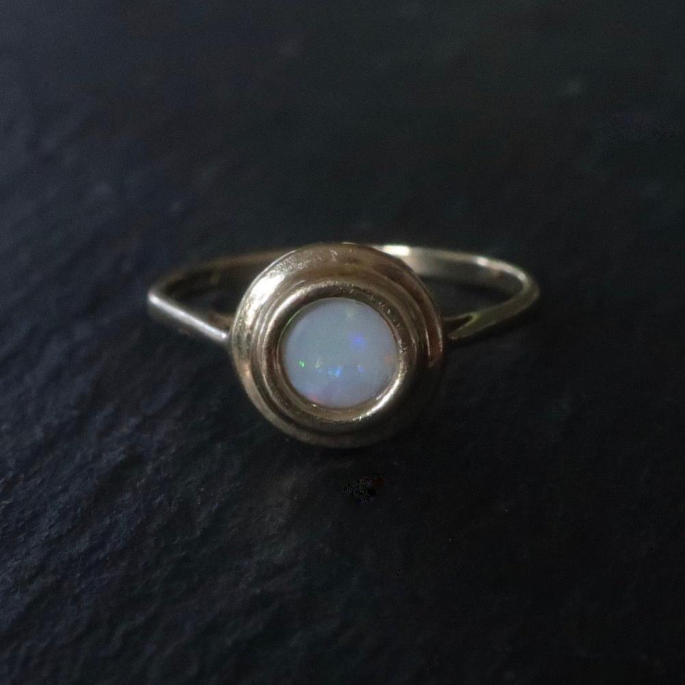 Vintage Gold Opal Ring