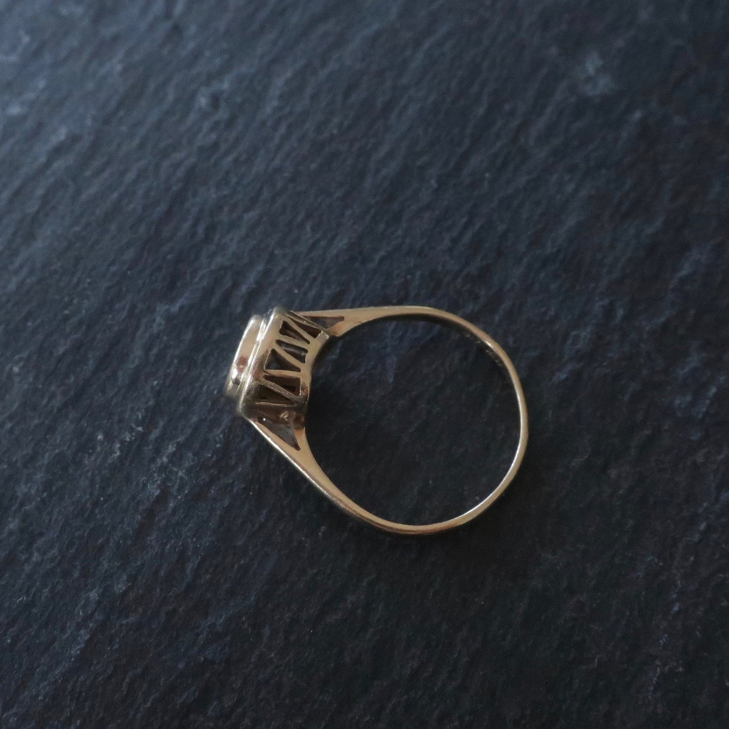 Vintage Gold Opal Ring