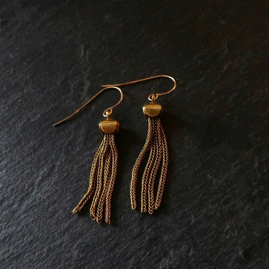 Antique Victorian Tassel Earrings