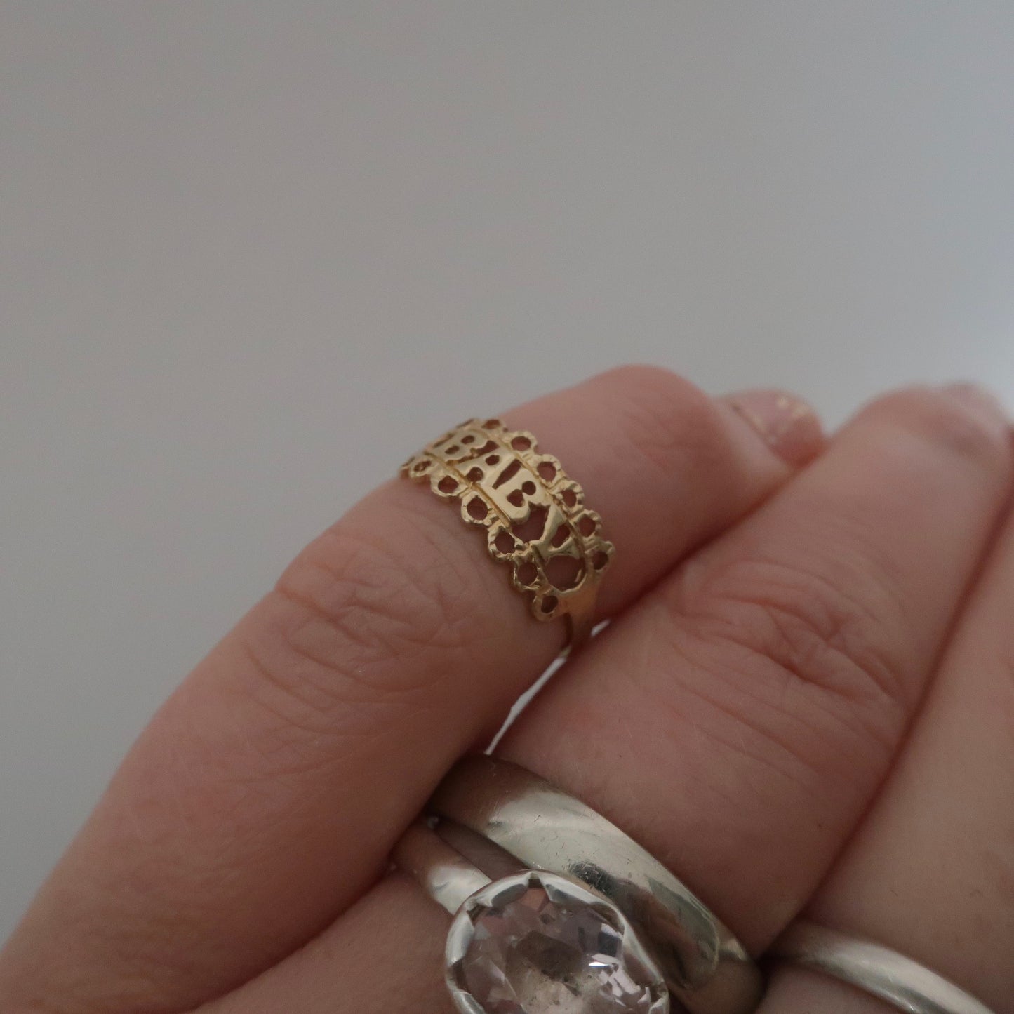 10kt Gold "Baby" Ring